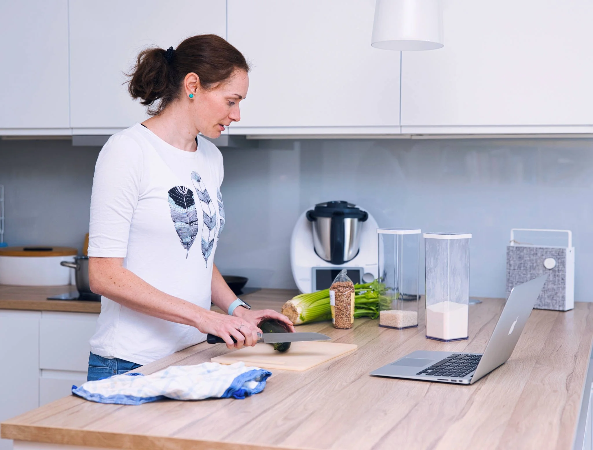 Focení pro webové stránky může probíhat i přímo ve vaší kuchyni.