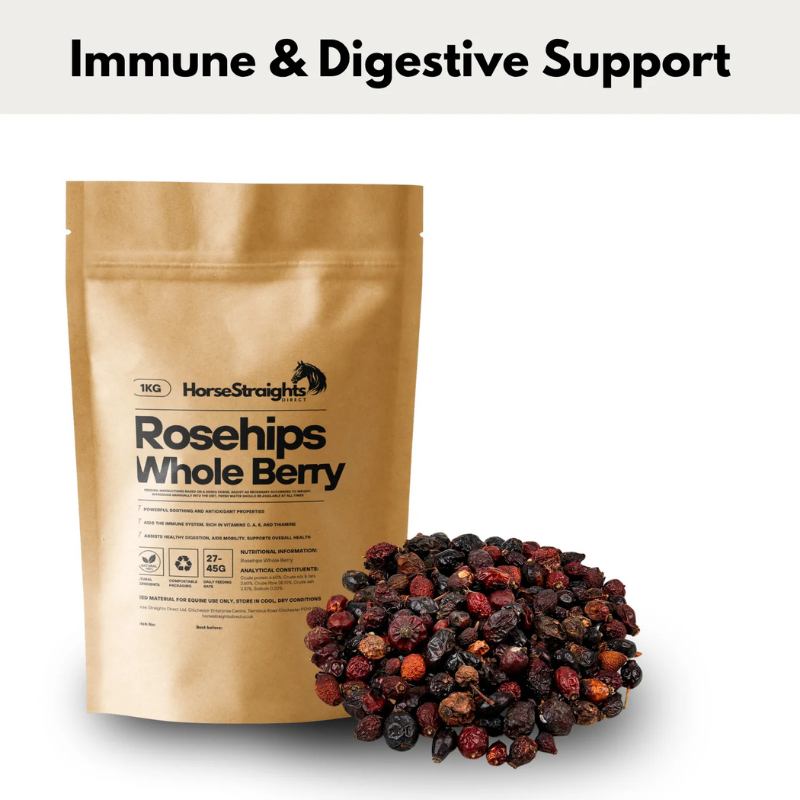 HorseStraights Rosehips Whole Berry 1kg