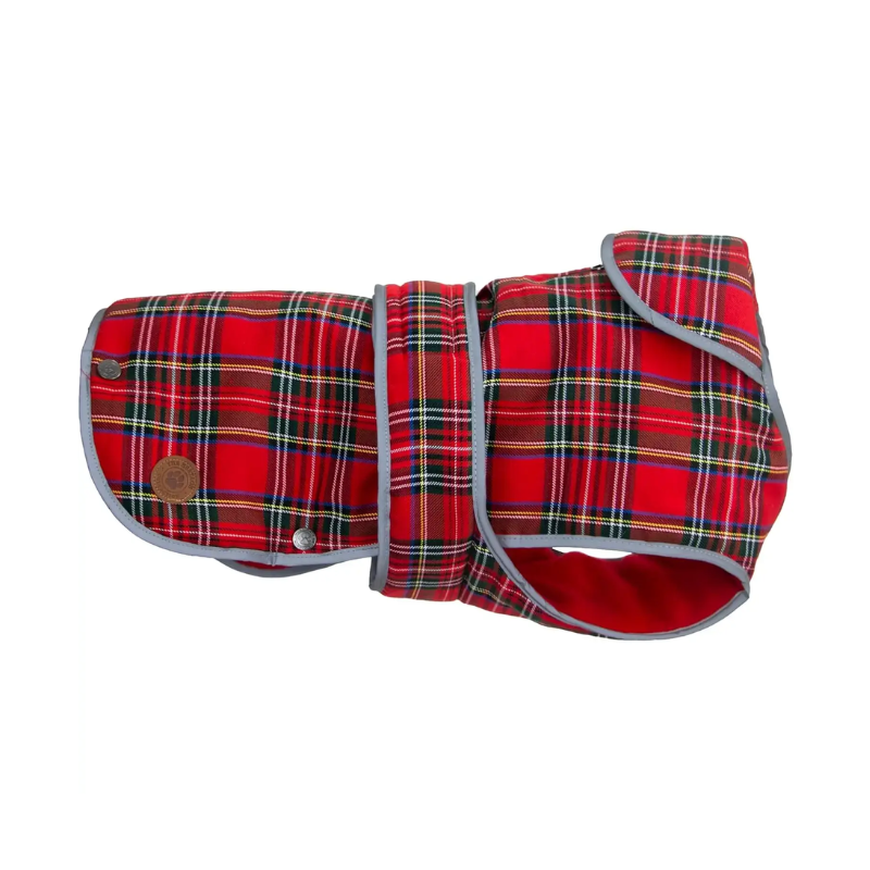 Ancol Heritage Red Tartan Dog Coat