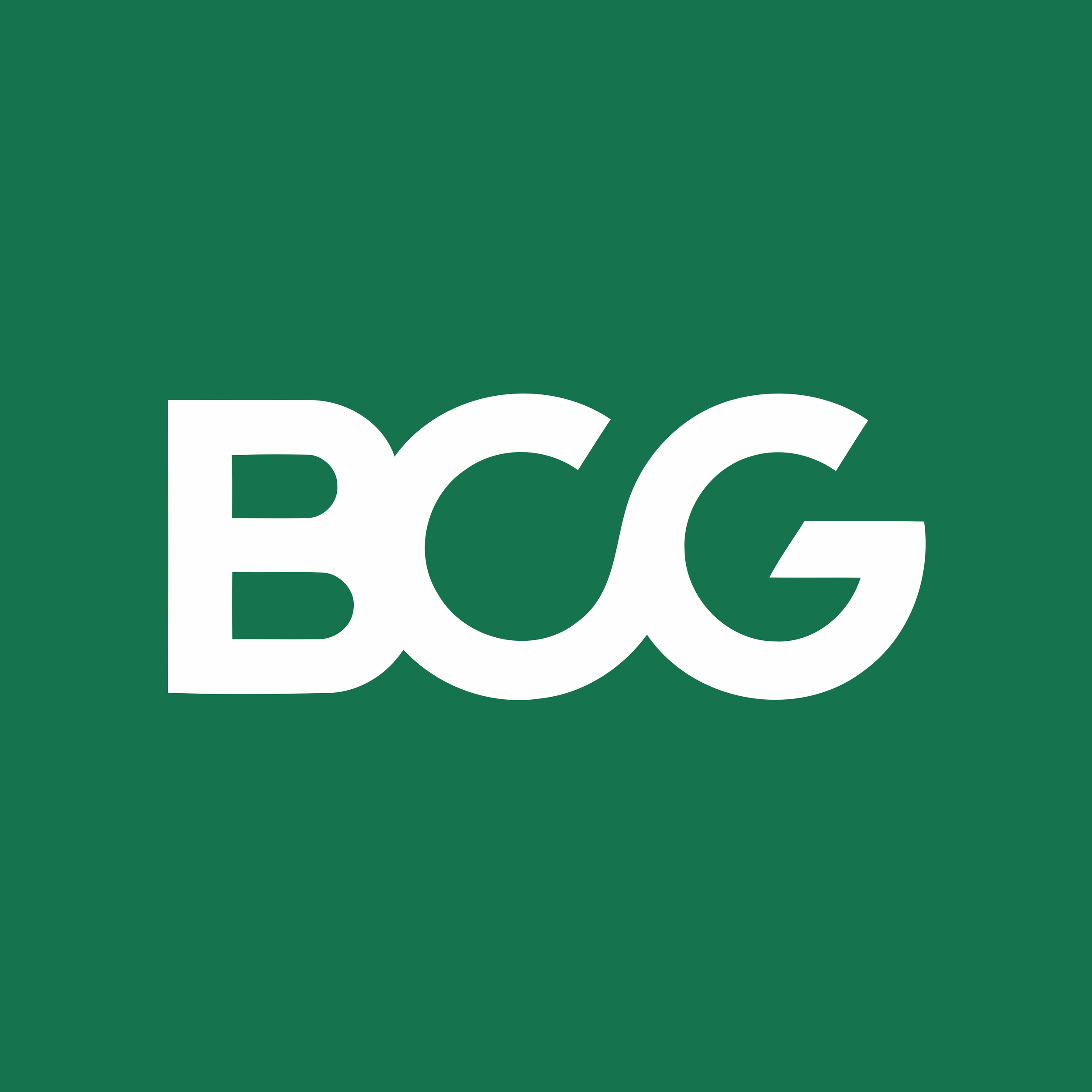 Close-up of the green and white logo of a recycling company.