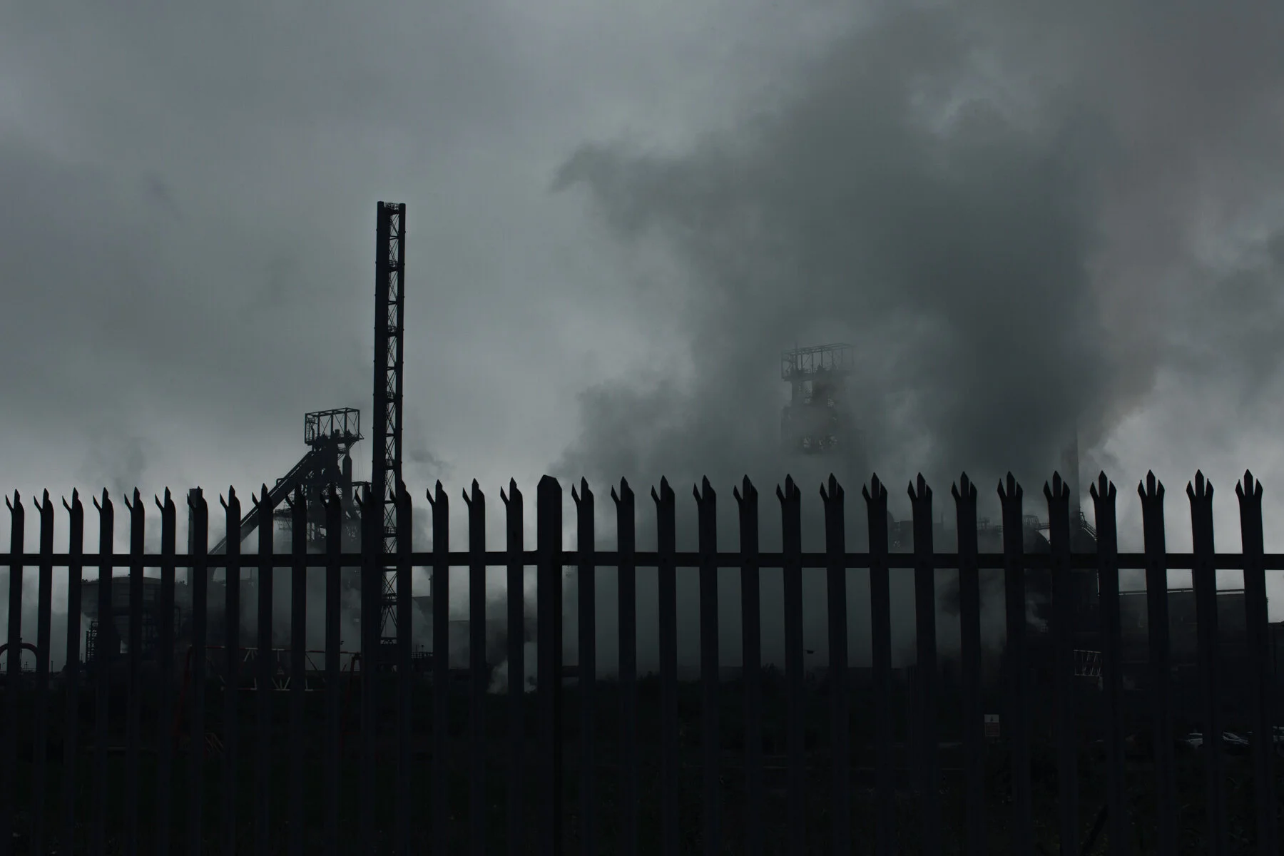 Port Talbot's TATA steel plant.