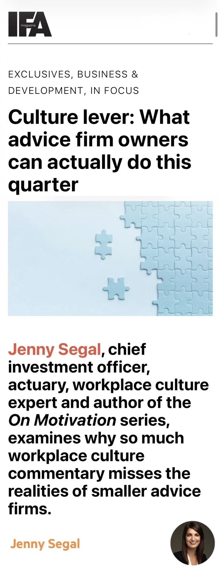 IFA Magazine