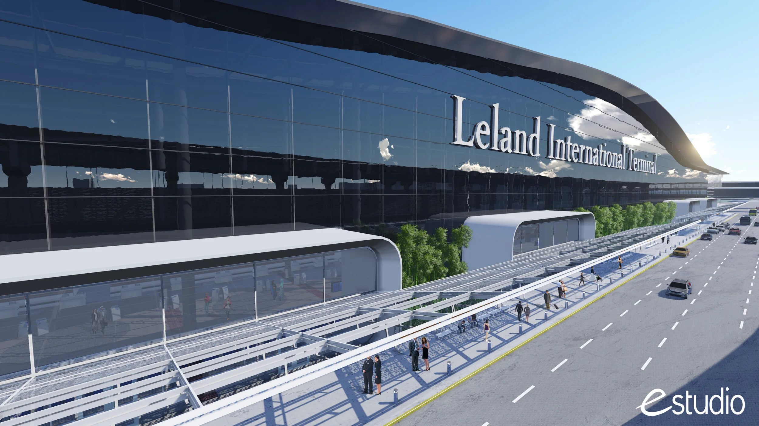 IAH Terminal D — Estudio Architecture, Aviation, Corporate Interior