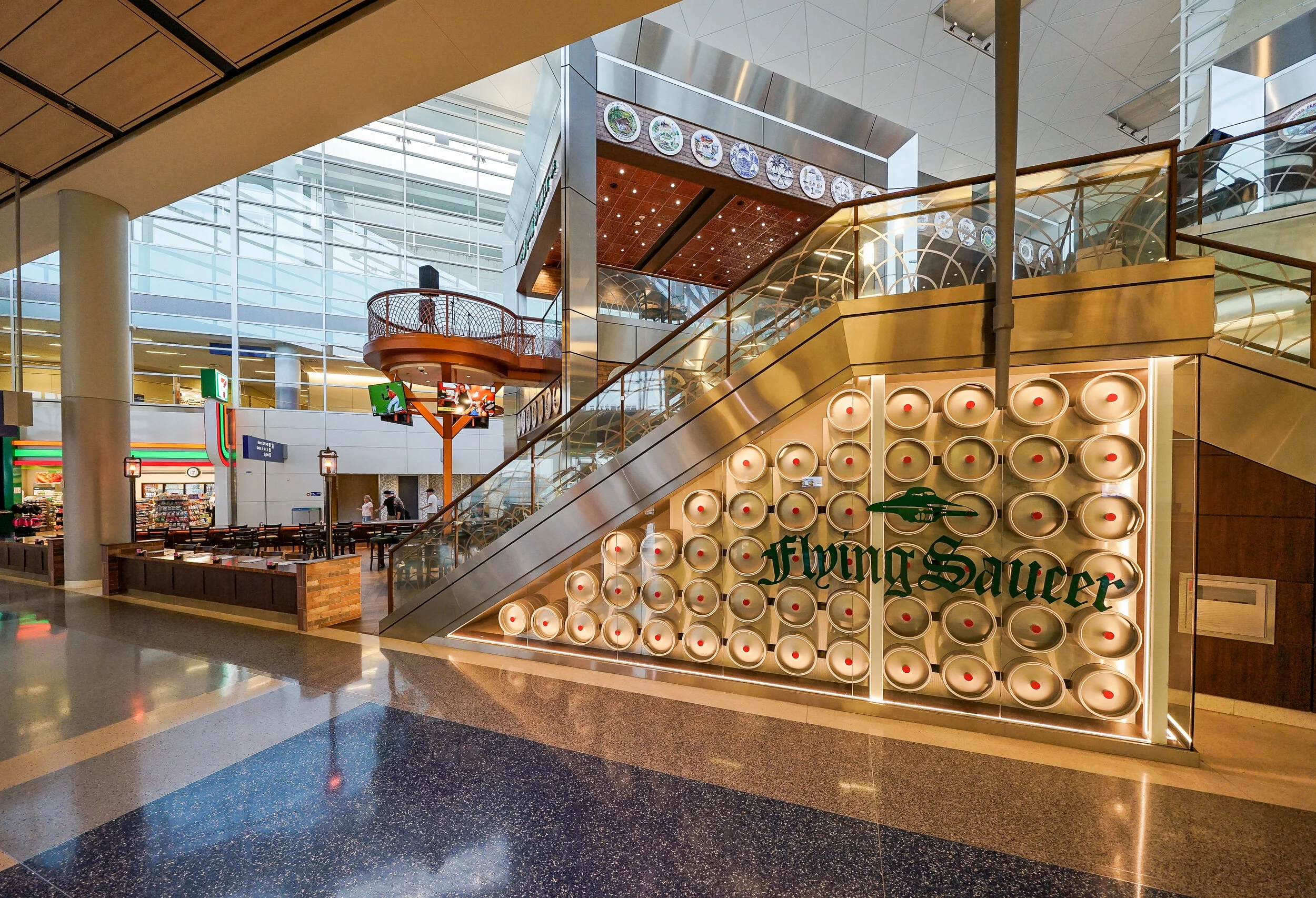 SSP DFW Flying Saucer — Estudio Architecture, Aviation, Corporate