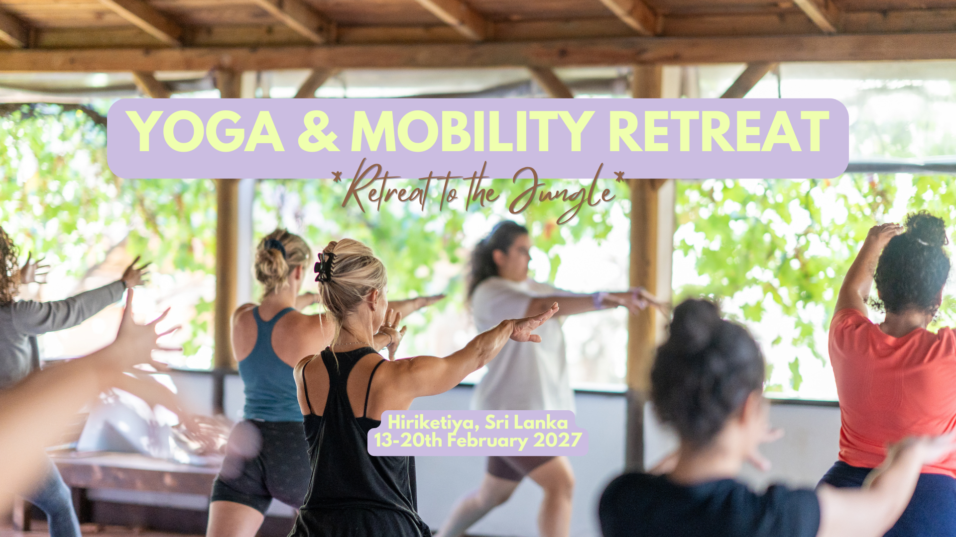 SRI LANKA FREE WEBINAR: Retreat to the Jungle