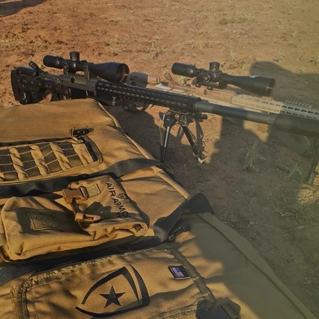 When your rifle setup includes a suppressor, high valued optic, and precision-built components, the last thing you want to skimp on is protection. 

Air Armor Tech cases keep your gun and gear safe in transport and prepped for performance when it mat