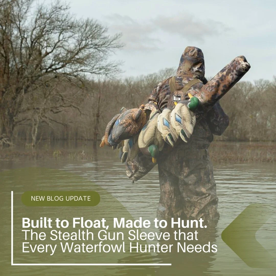 Waterfowl season&rsquo;s coming fast and we got the perfect solution for those long days of hunting... 

Built to float, built to last, and light enough to move with you. The Stealth Rifle Sleeve delivers where other cases fall short.

Read the full 