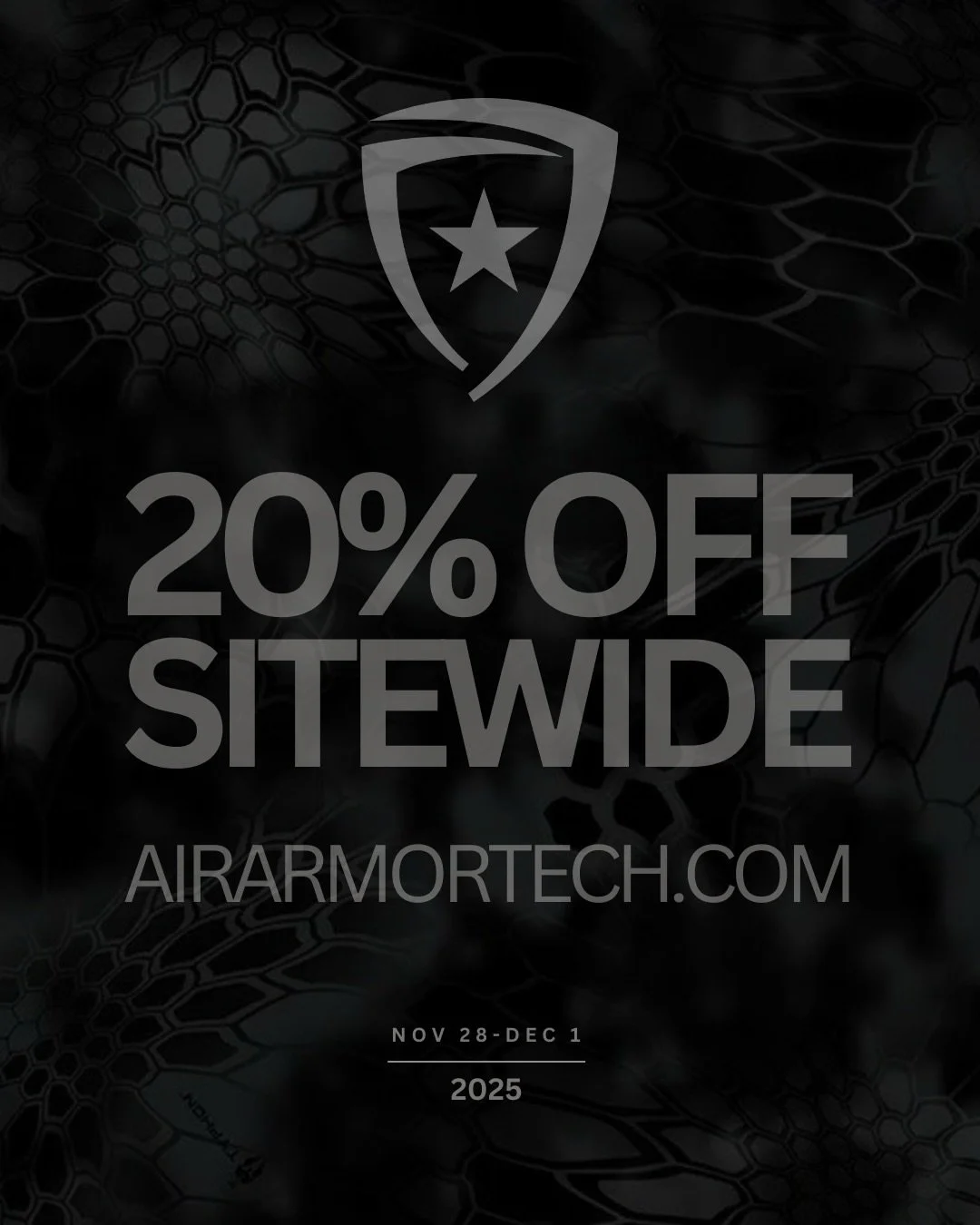 Our biggest sale of the year is LIVE &mdash; 20% OFF EVERYTHING with code [ BLACKFRIDAY ].

Four days. One shot to upgrade your optic and firearm protection.

You&rsquo;ve seen what our cases can take, from being crushed, tossed, beaten, slammed and 