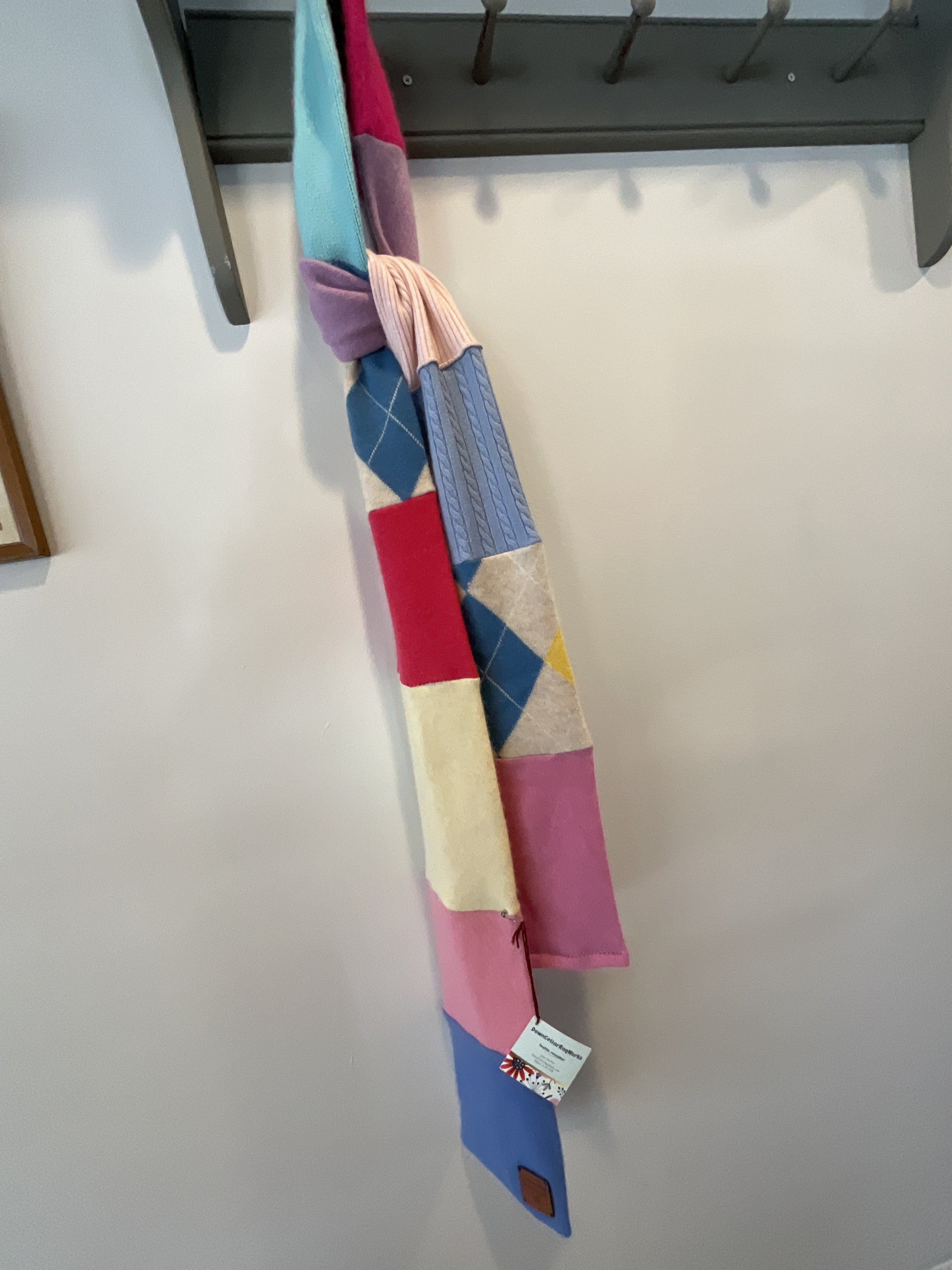 Patchwork Cashmere Scarf