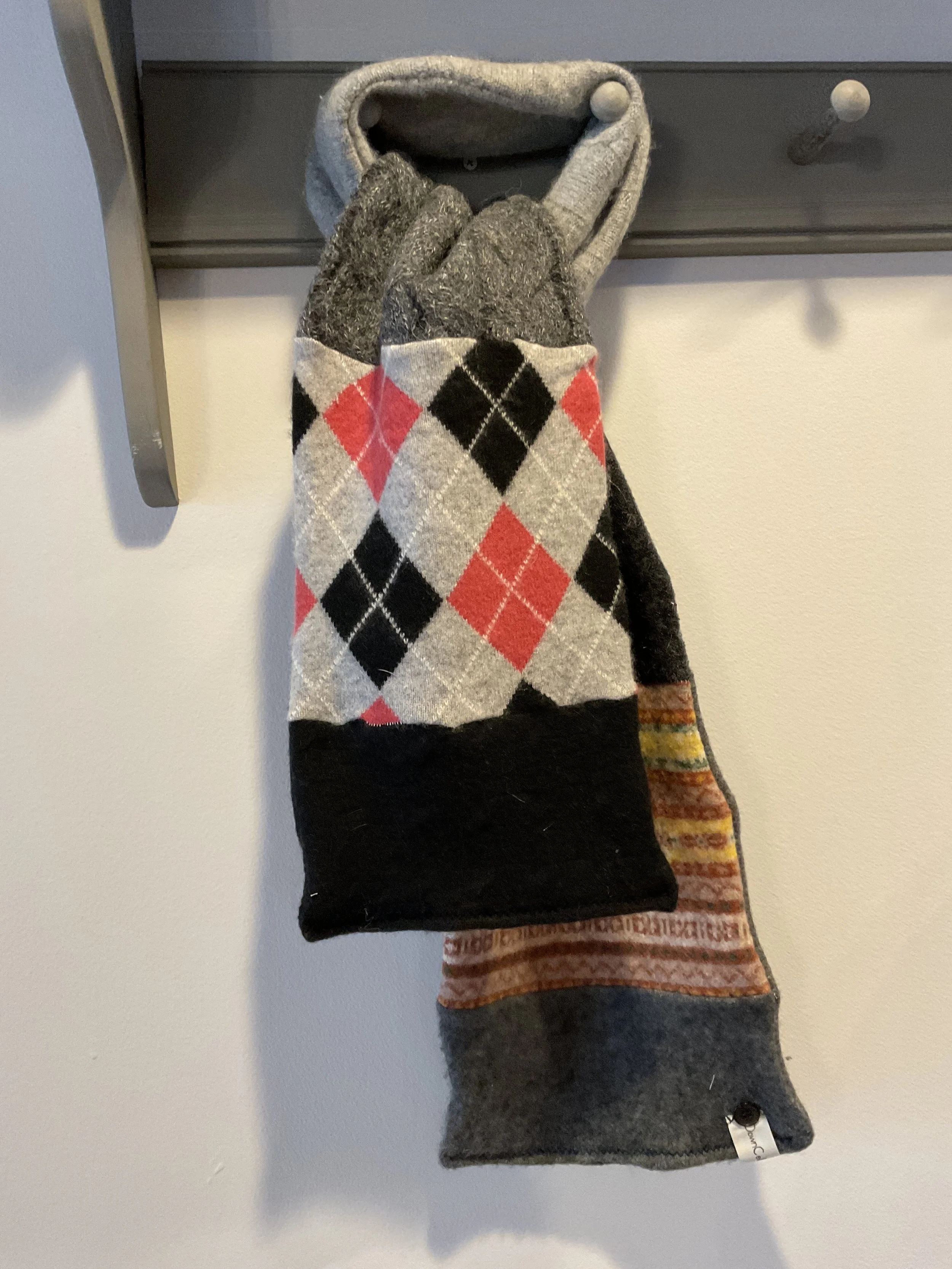 Patchwork Cashmere Scarf