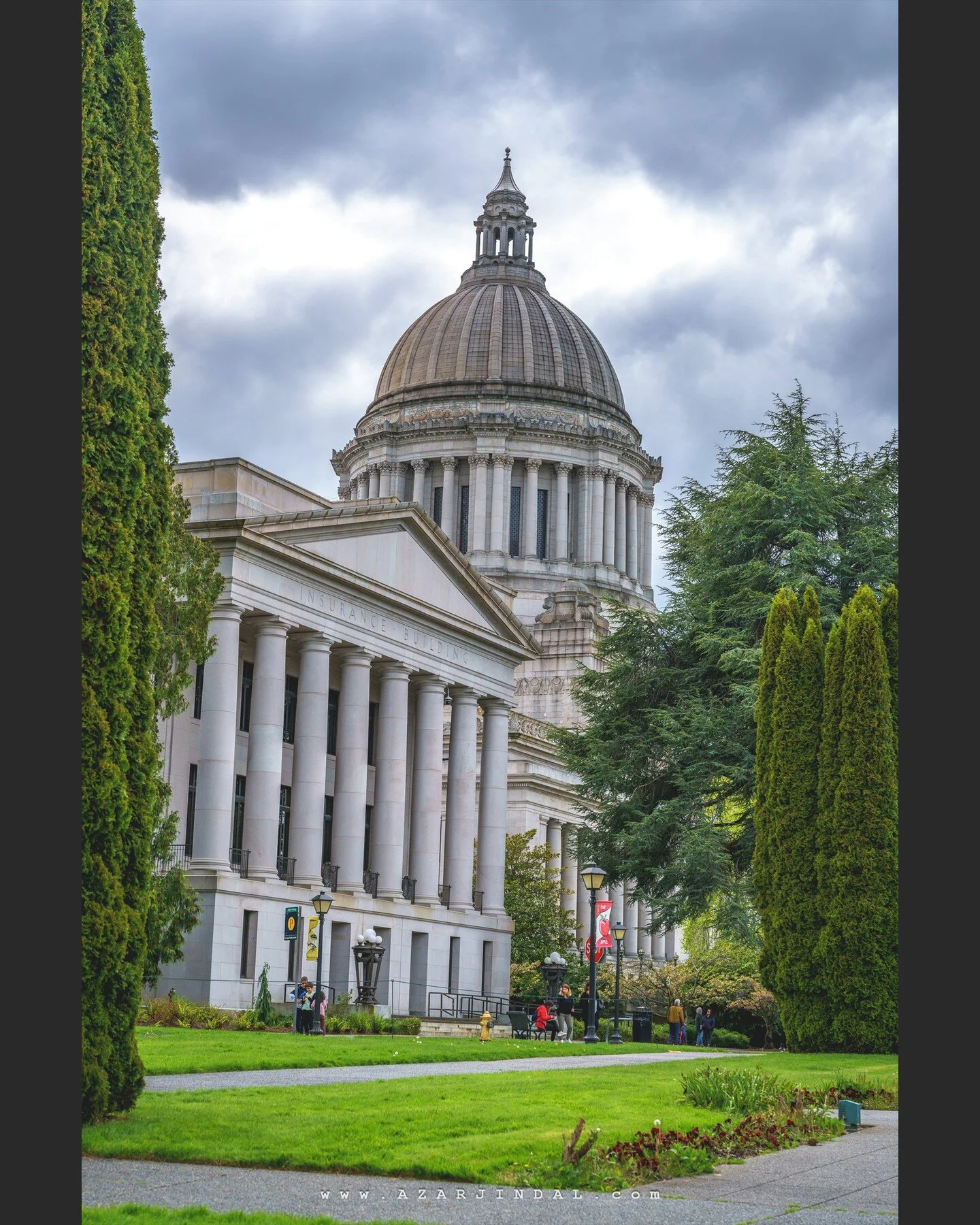 Experience the grandeur of history and politics at the heart of Washington State. 

📍: Washington State Capitol Building and Campus, Olympia, Washington, United States
⚙️: 1/2500 sec at &fnof; / 3.2, ISO 50 (Raw)
📸: Sony A7RIV + 35 mm (FE 35mm F1.4