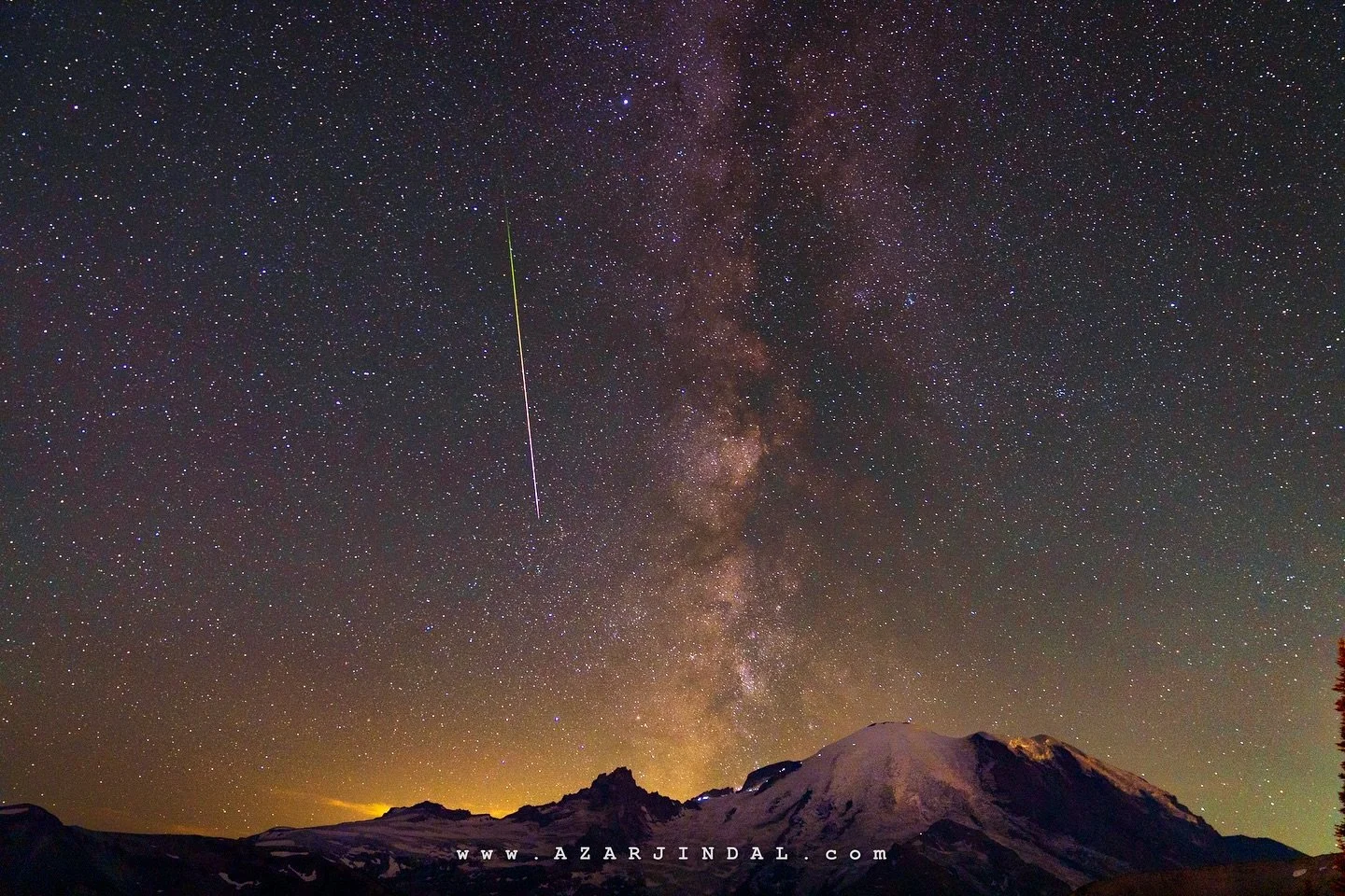 The season of chasing the Milky Way is finally here! This shot is from a magical night at Mount Rainier during the Perseid meteor shower &mdash; witnessing a meteor streak across the galactic core is pure adrenaline for a photographer.
Nothing beats 