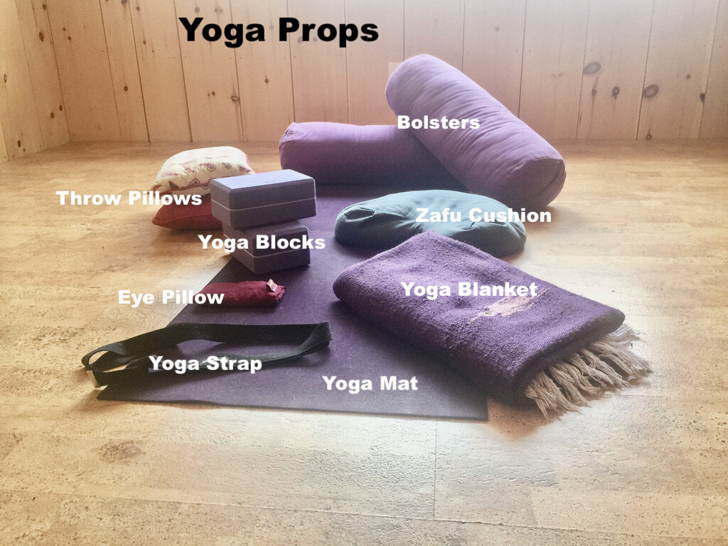 Yoga props you need & how to use them. — County Yoga Loft