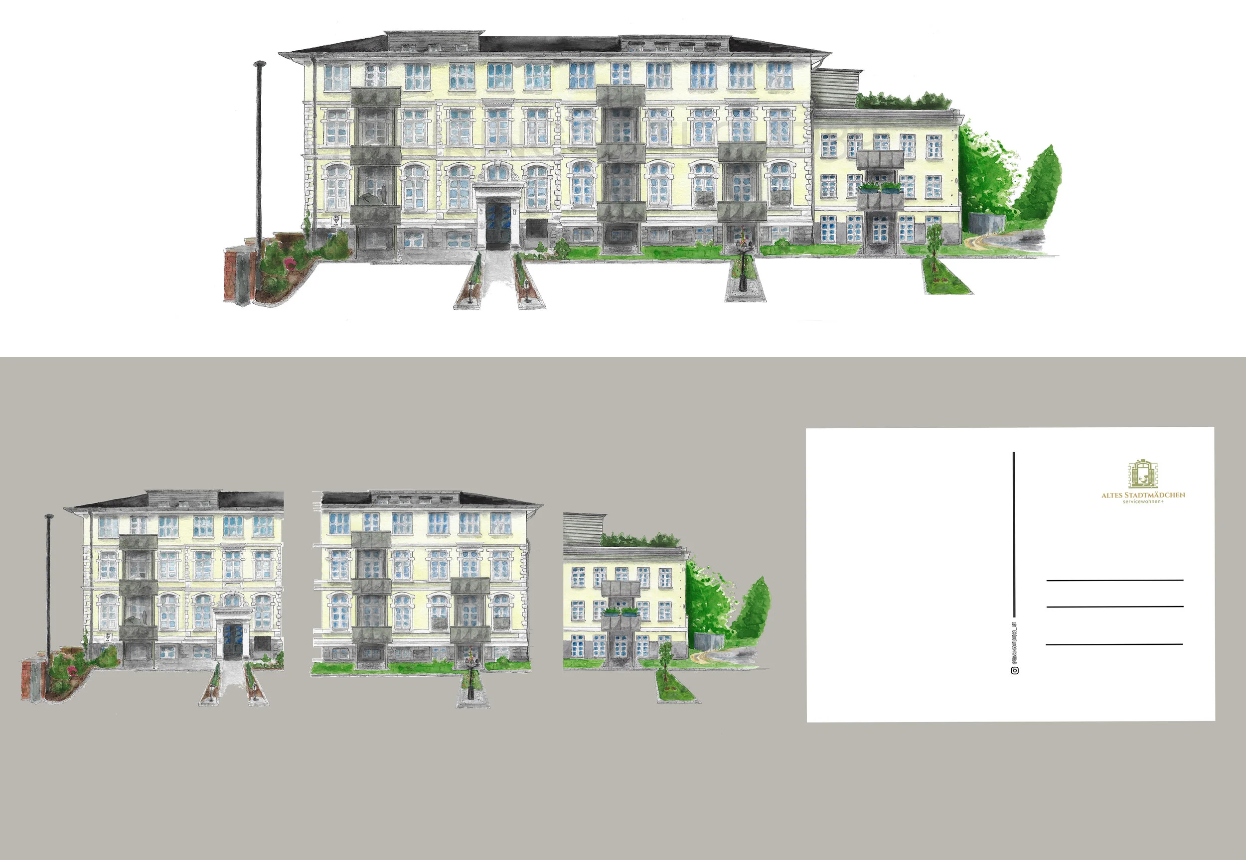 Commission for  Altes Stadtmädchen servicewohnen+ Oldenburg / 2020