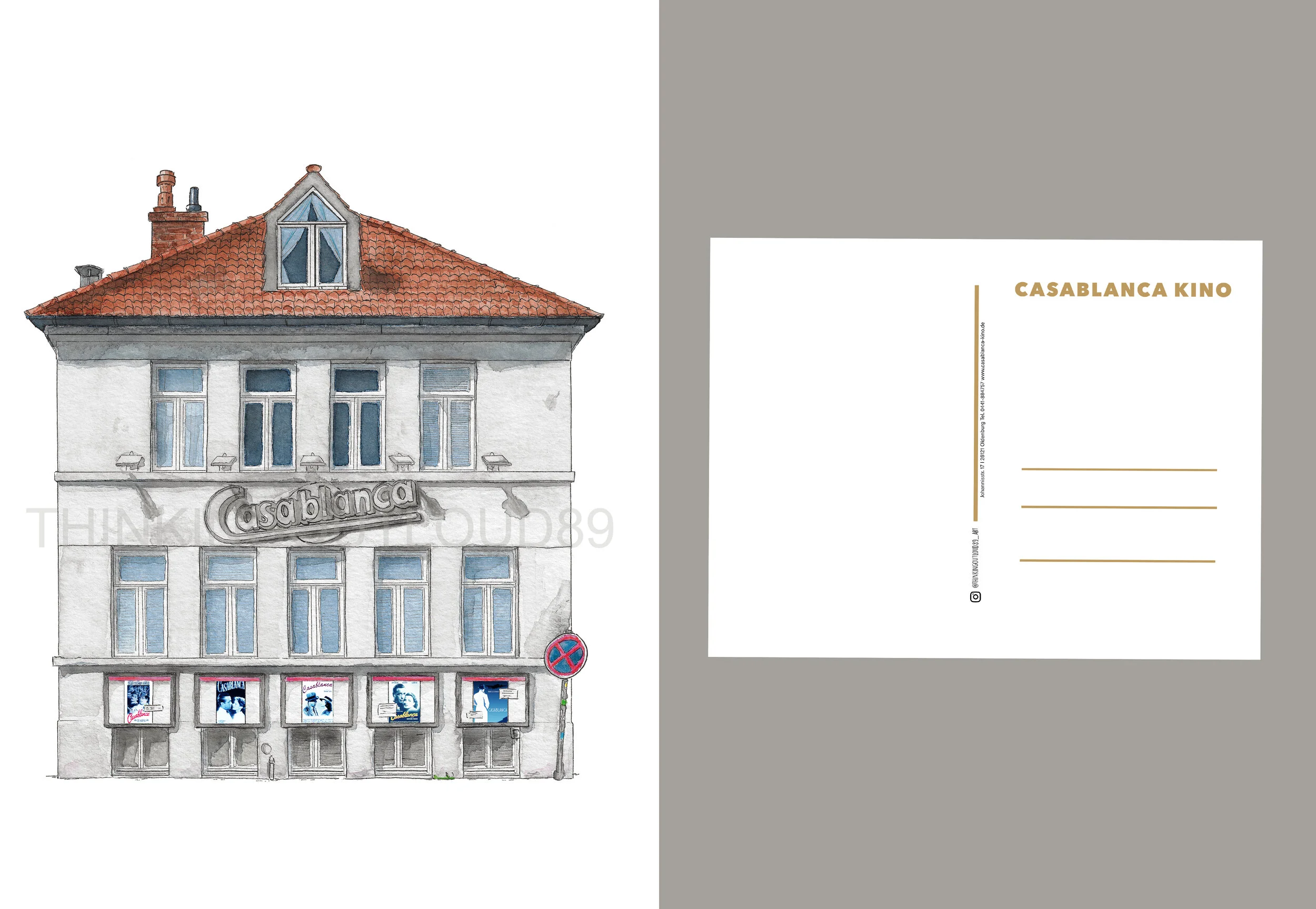 Commission for  Casablanca Kino Oldenburg / 2020