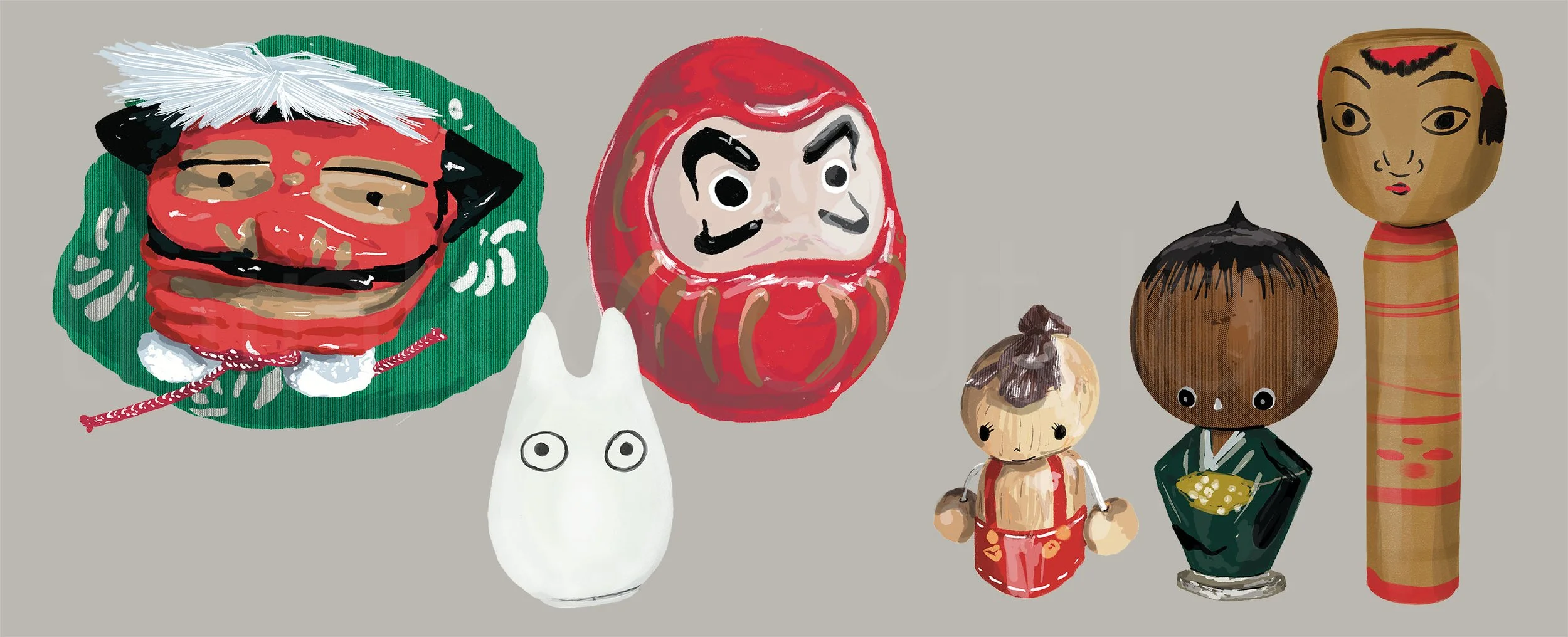Digital Paintings / Japanese Keepsakes / 2026