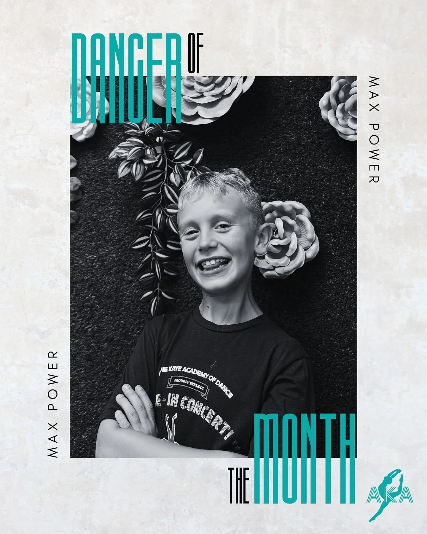 Congratulations to our amazing Dancer and Luminary of the month!

Max has returned to AKA for his 4th year of dance! His hard work in the classroom and his dedication to the craft is what has earned him the Dancer of the Month Title!

Riley has dance