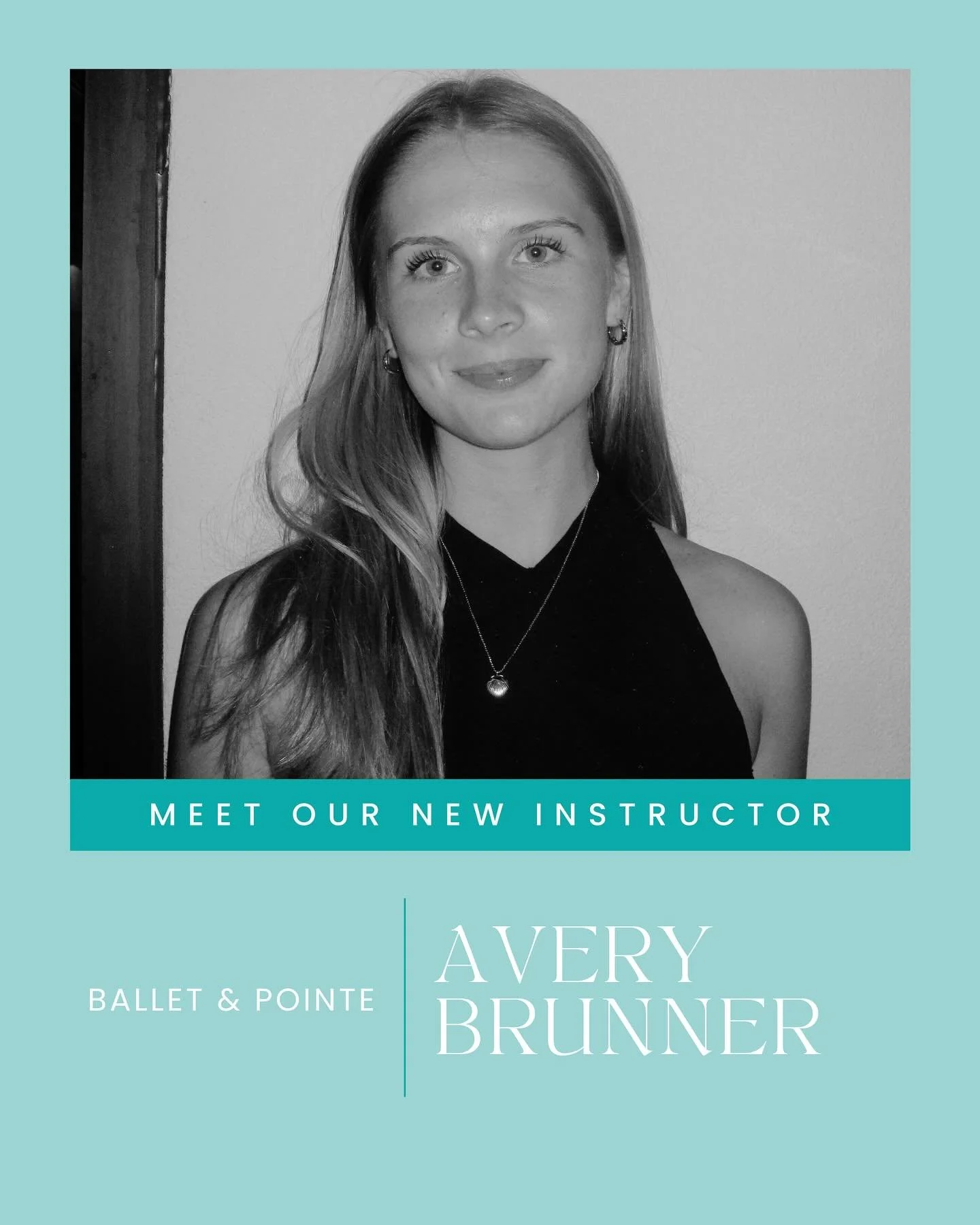 Meet our new member of the AKA Staff, Miss Avery!

Avery began her ballet training in Naples, Florida, studying the Vaganova method at Naples Ballet. She spent her summers training with prestigious programs including Central Pennsylvania Youth Ballet