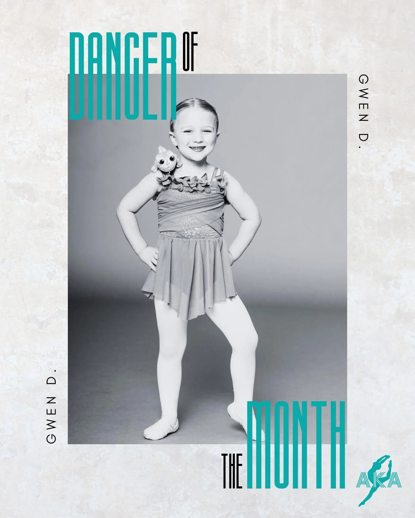 A big congratulations to our Dancer and Luminary of the month!

Gwen has been dancing at AKA for 2 years! Her teachers love to watch her take on new challenges and rock it! We are proud to call her this month&rsquo;s Dancer of the Month!

Hannah has 