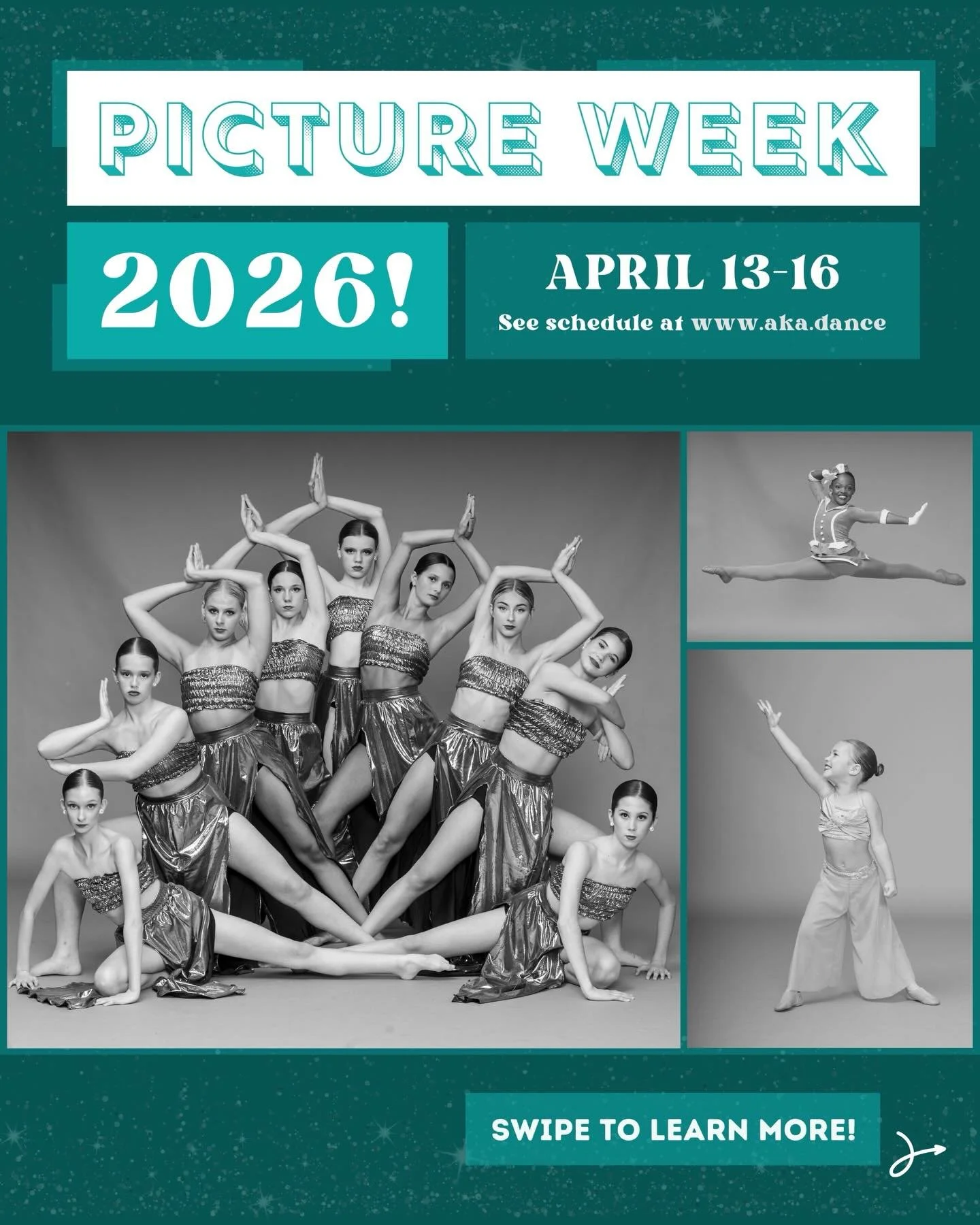 📸 ITS PICTURE WEEK!!! We are so excited to work with @robertmcclory_photographer again this year!

Quick reminders for Picture Week:

1. We are operating on a modified schedule (please see the Picture Week schedule at aka.dance).

2. There are no cl