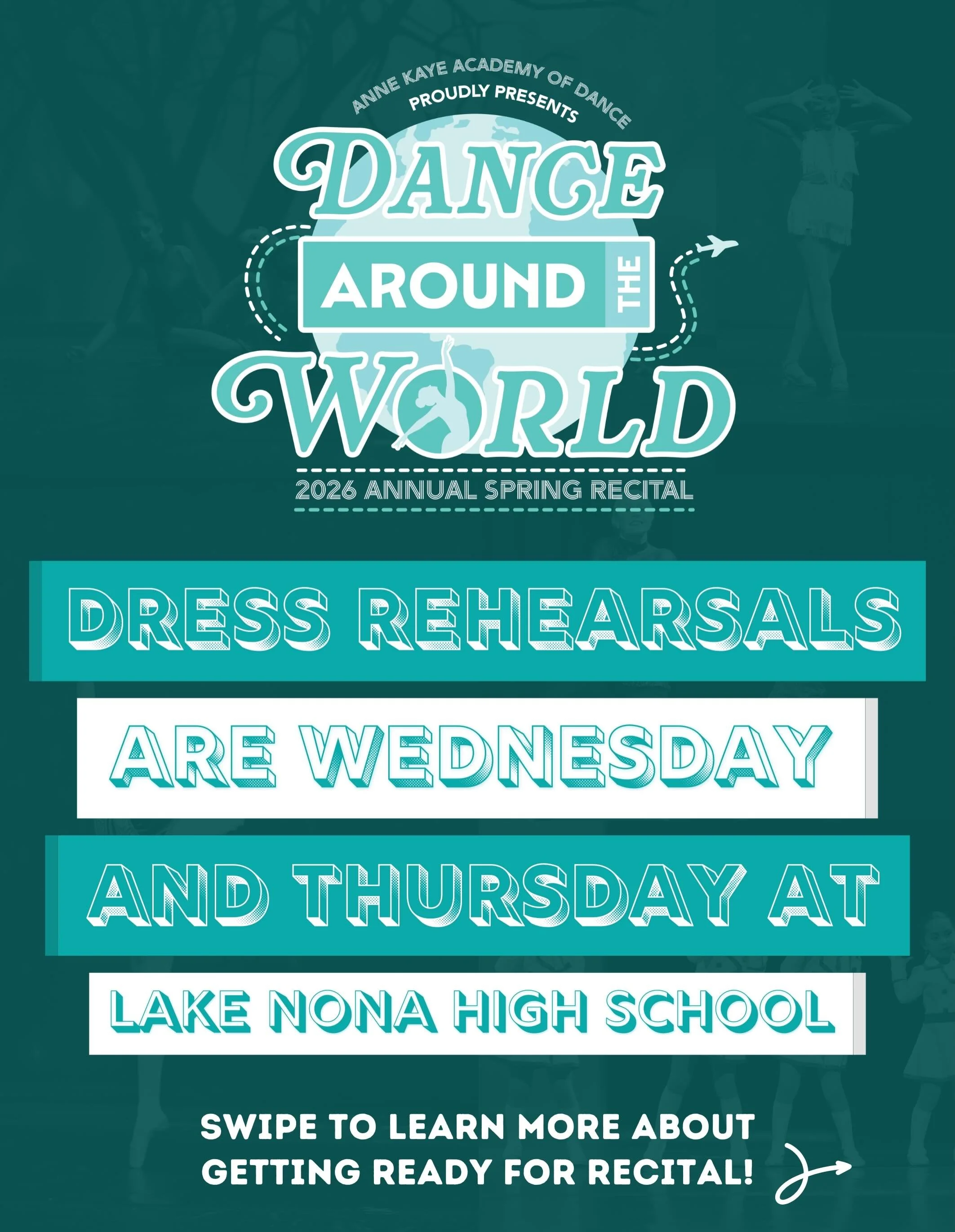 It&rsquo;s Show Time! Please check our website for the Dress Rehearsal Schedule! See you soon!

Reminder: Rehearsals and Recital are located at Lake Nona High School!

#akadancers #dancerecital #2026recital #dancearoundtheworld