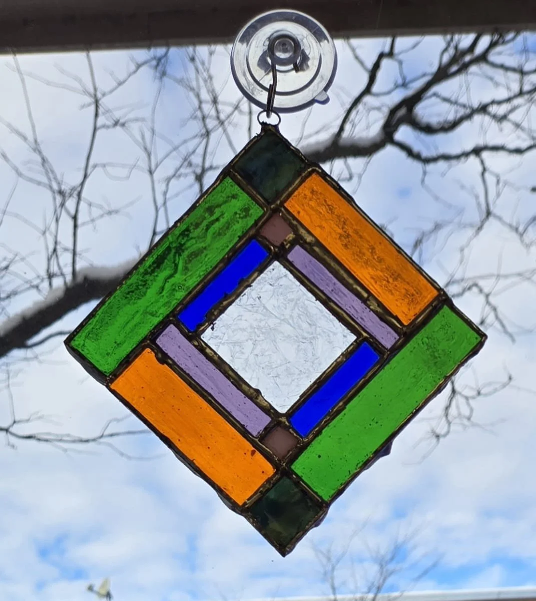 Stained Glass Quilt Square