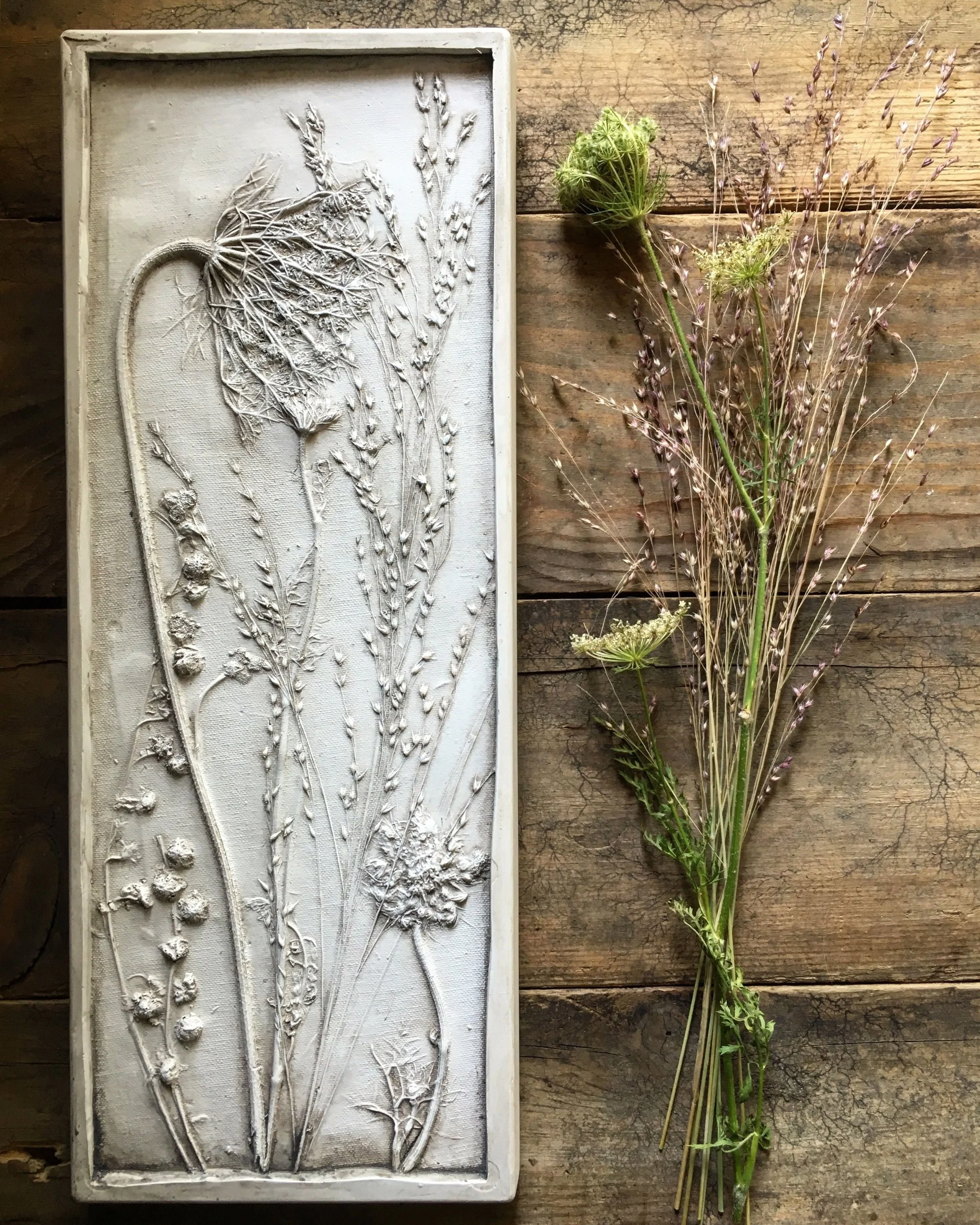 Botanical Plaster Relief Workshop