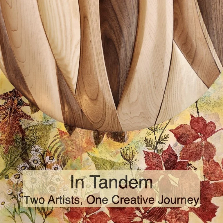 In Tandem: Two Artists, One Creative Journey Artist Reception: Sunday, November 2nd 1 - 4 pm