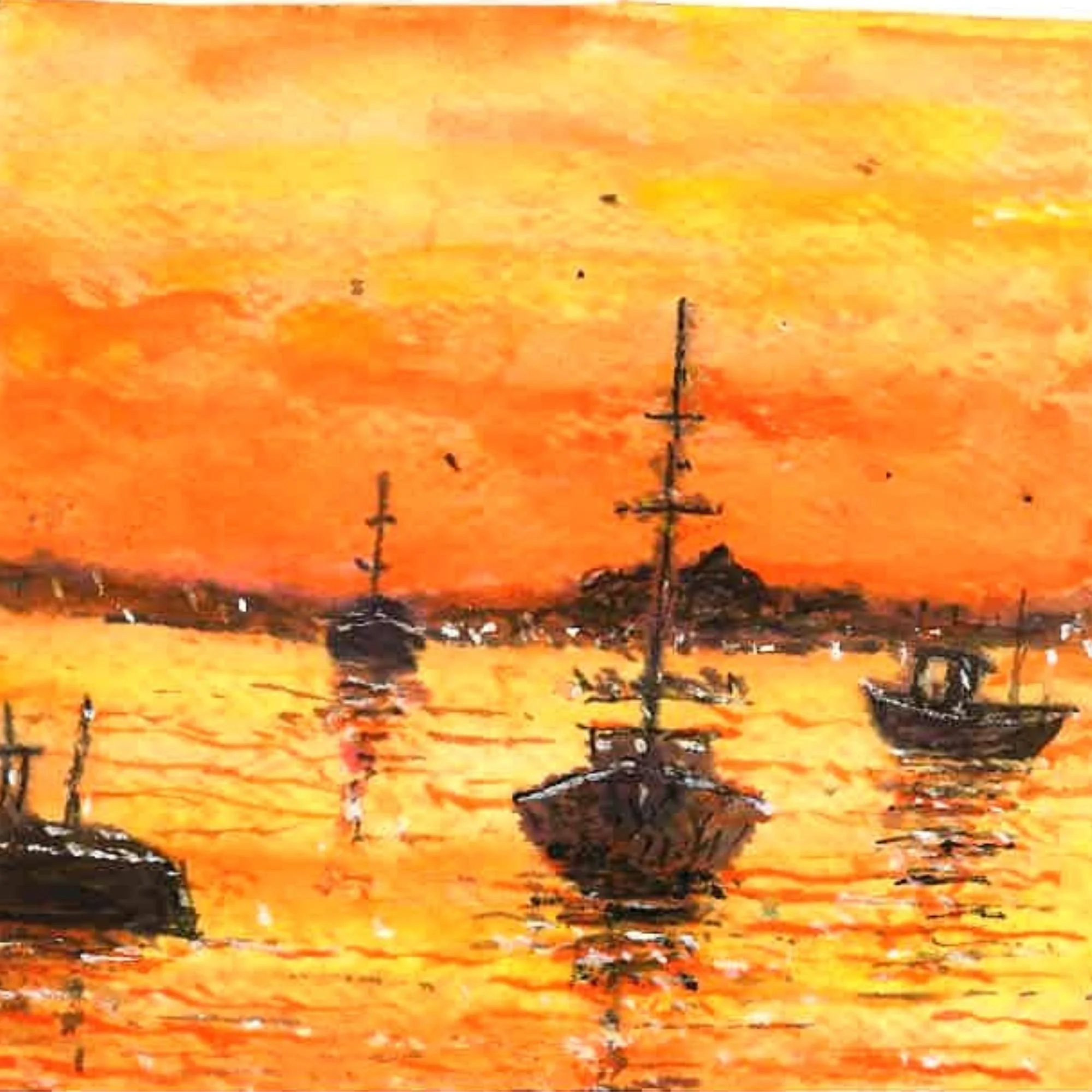 158.	Bay of Naples-Looking for Vesuvius