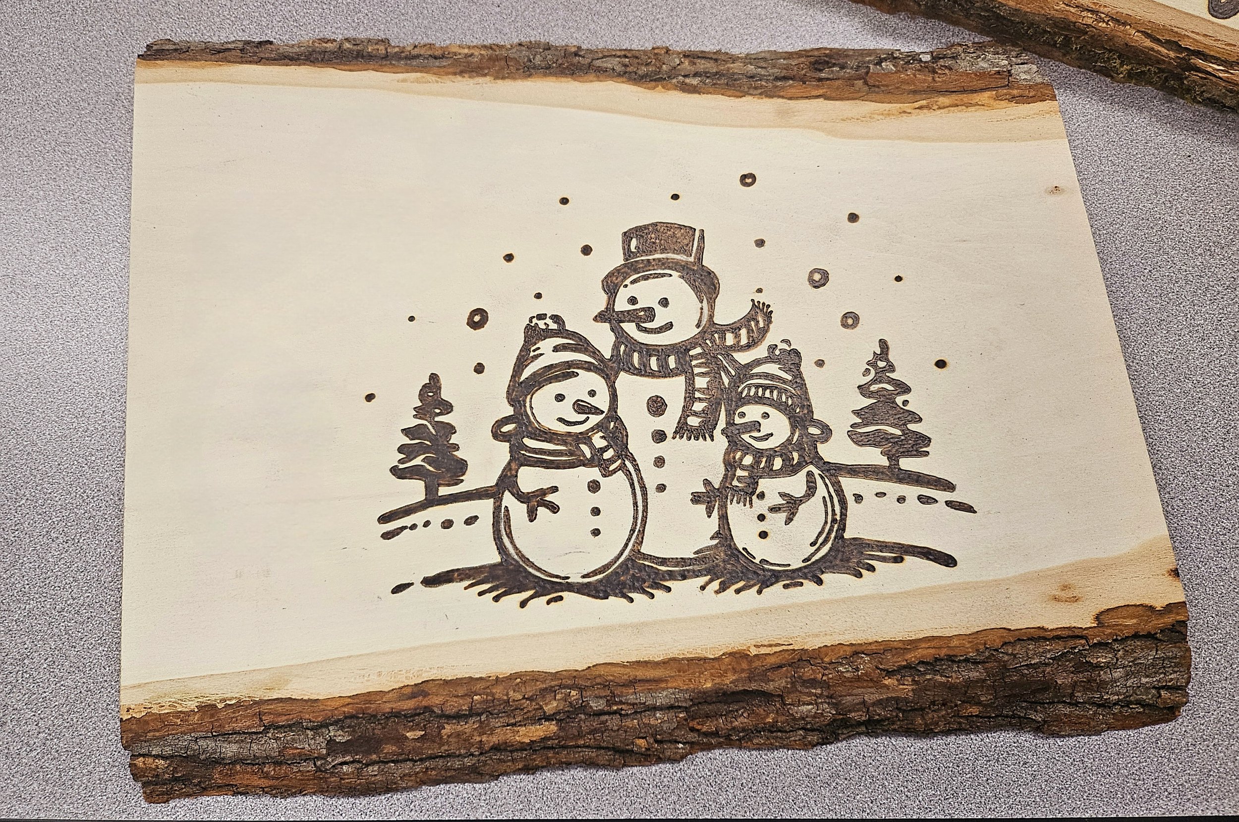 Snowman Family Woodburing Class_inPixio.jpg