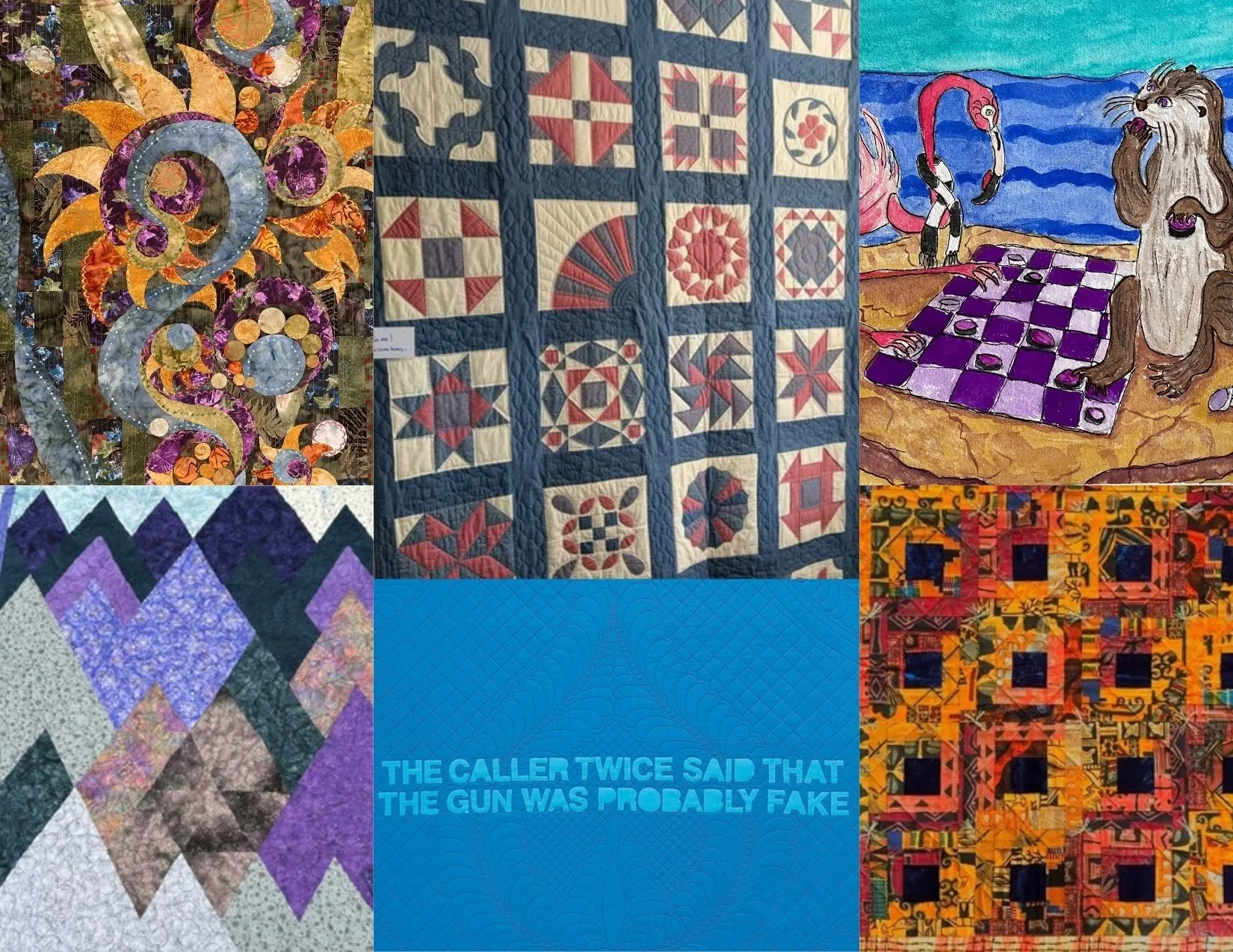 A Celebration of Quilting Reception: June 27th 1 - 4 pm A Celebration of Quilting is an invitational exhibition of contemporary quilts featuring the returned Clinton Bicentennial Quilt, created by community residents to benefit the KAC in 1987.  Feat
