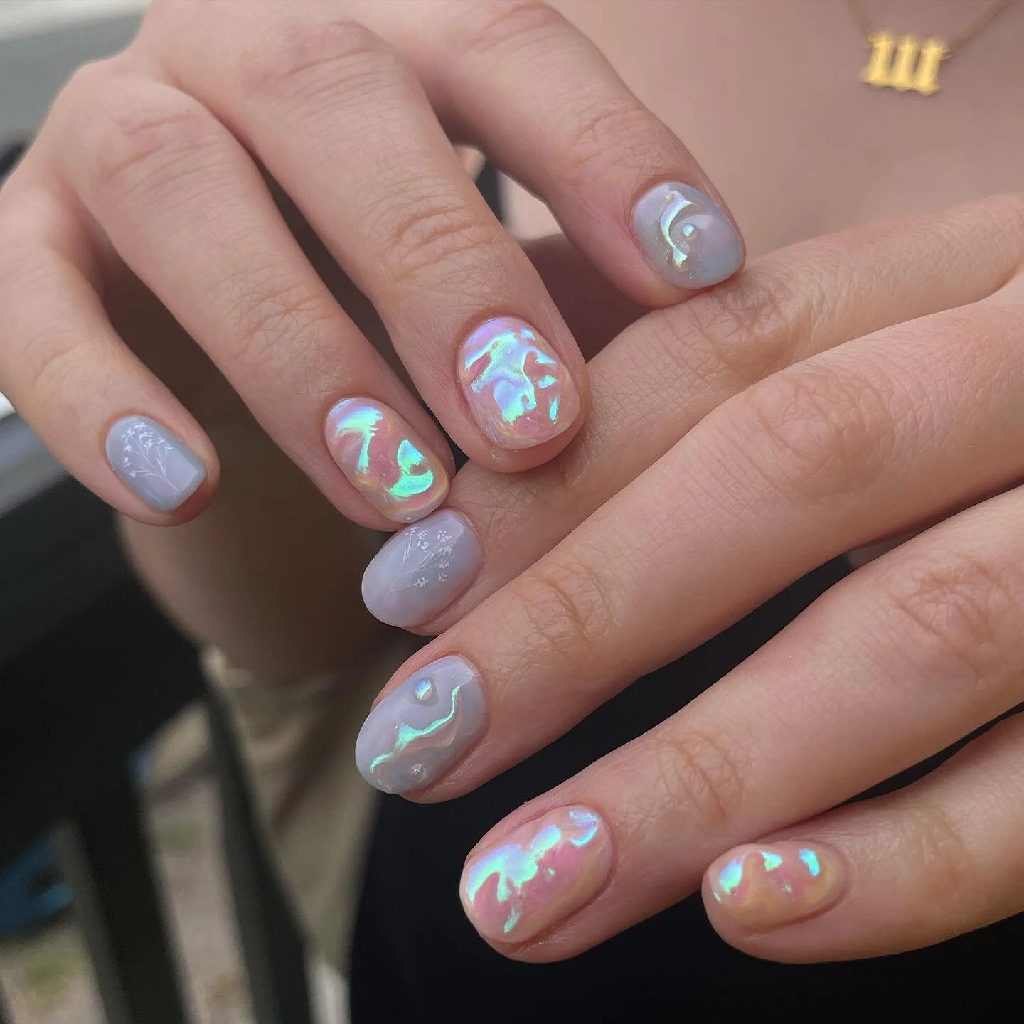 🧚🏻&zwj;♀️✨💖

#chromenails