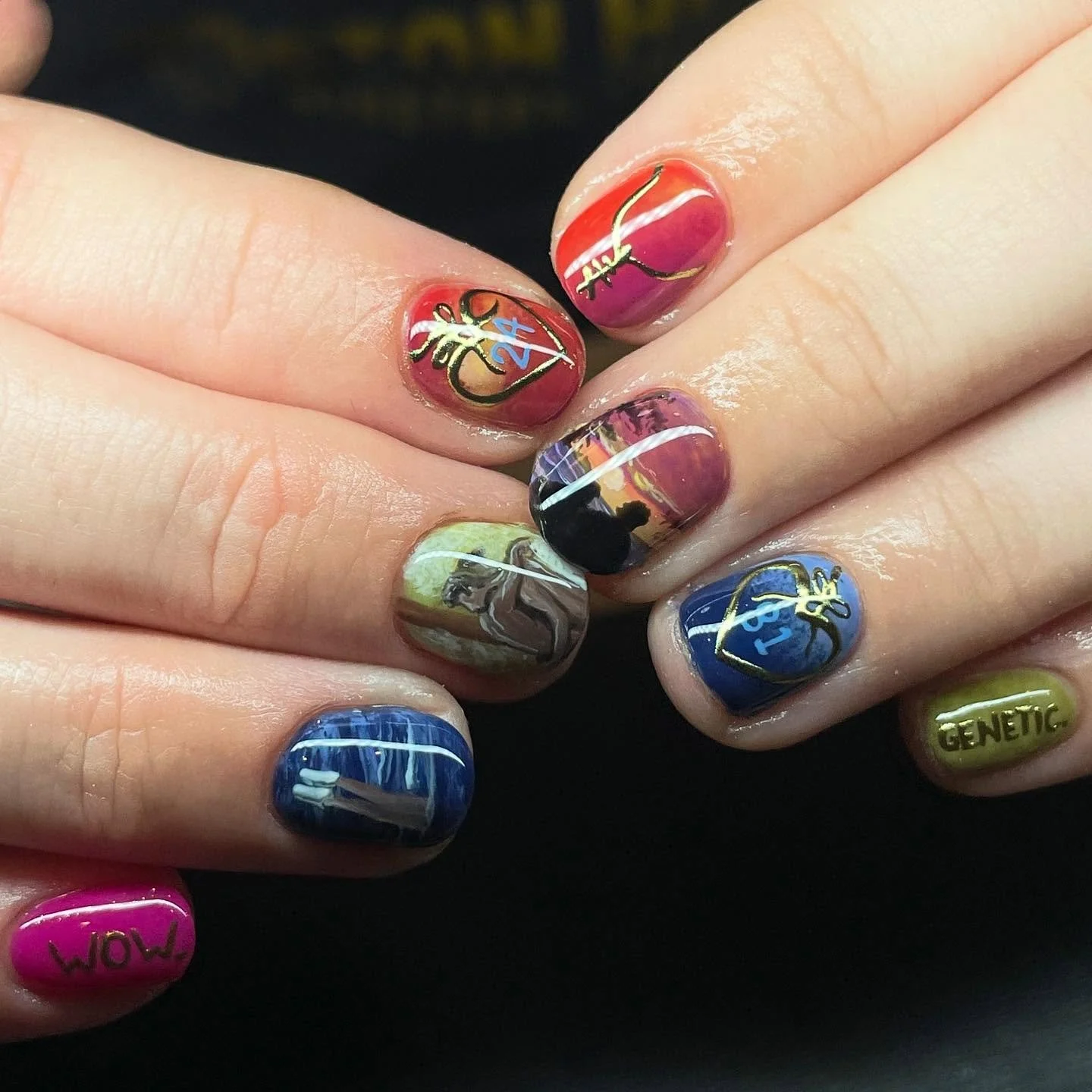 WYCTMCTS? #heatedrivalry ❤️&zwj;🔥

#heatedrivalrynails #wyctmcts #sandiegonails #sandiegonailart