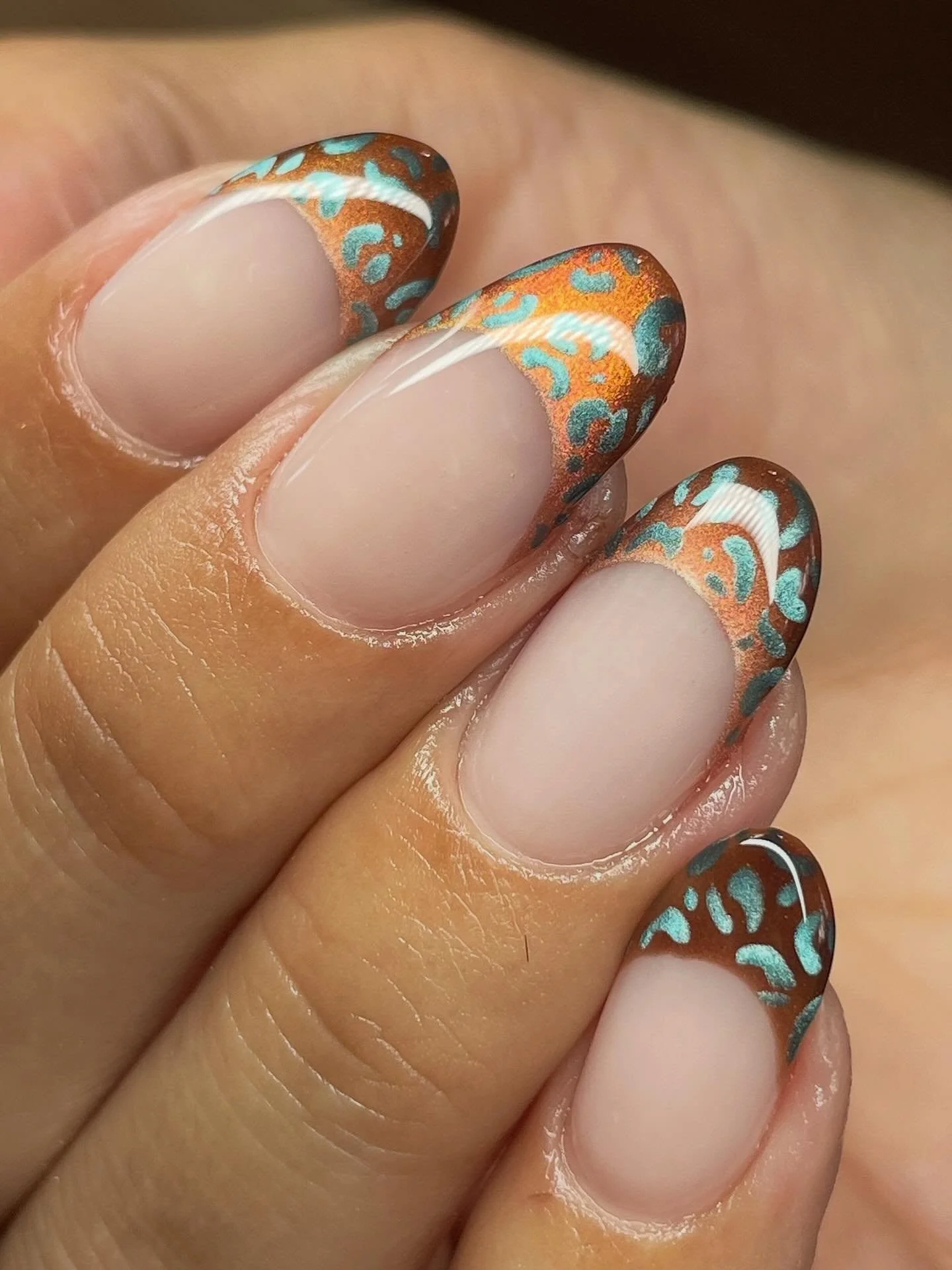 🐆

#leopardprintnails #sandiegonailart