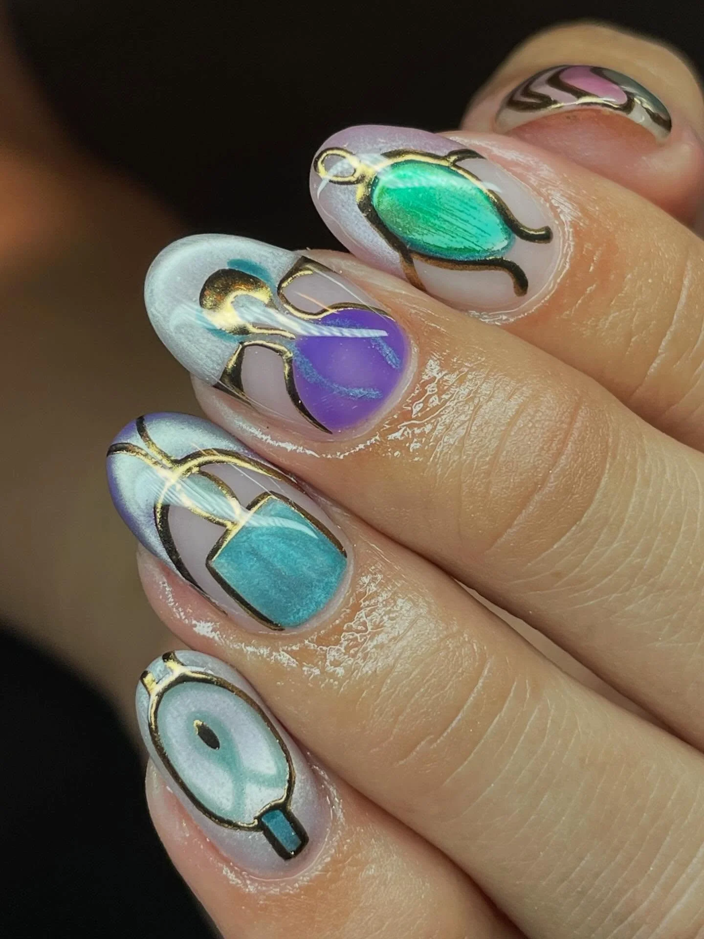 💜👽🛸

#magnetgelnails #magnetgel #sandiegonailart #sandiegonails