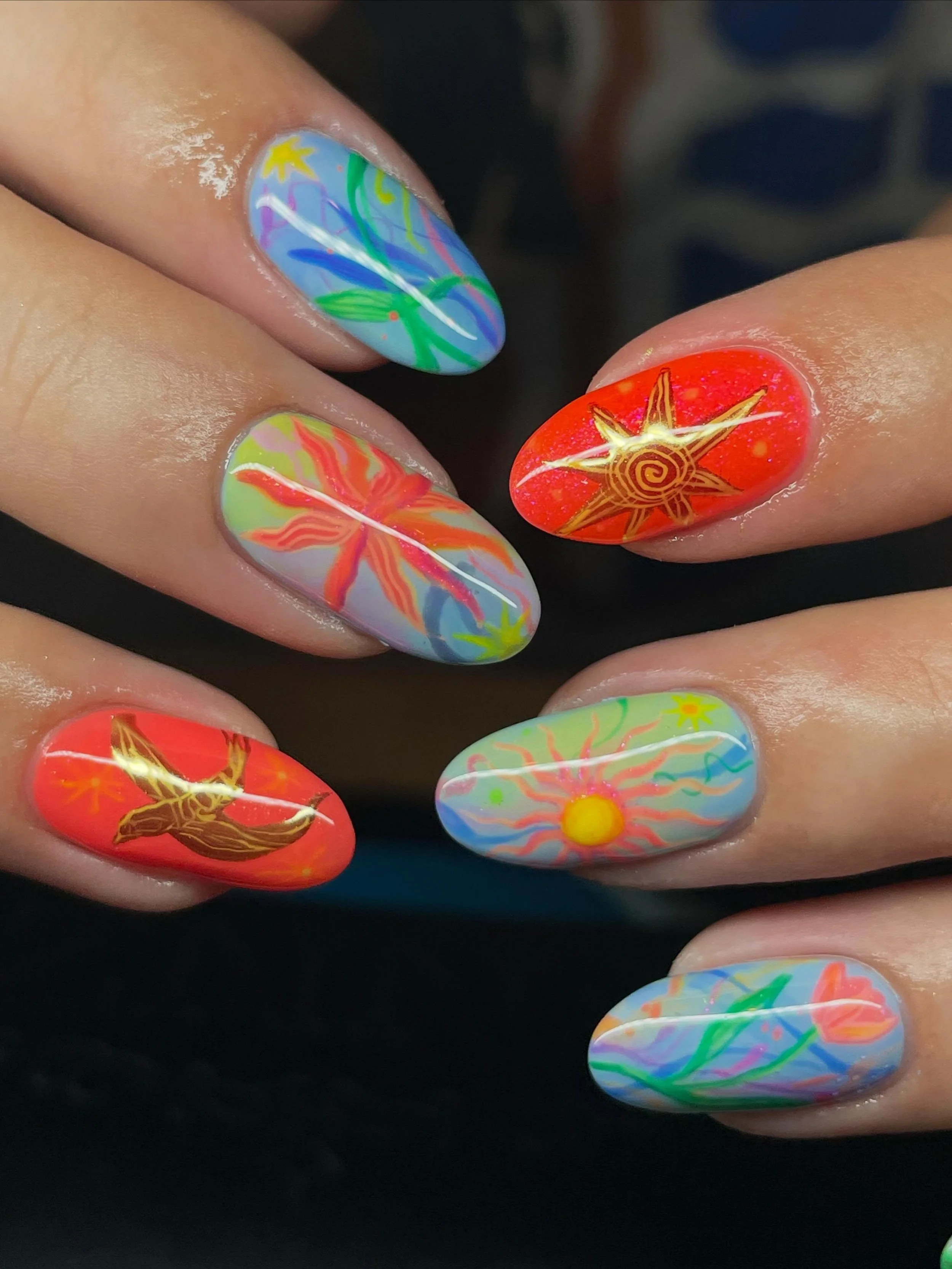 inspired by @lil.puj 🌞🌀

#summernailart #neonnails #sandiegonailart #sandiegonails