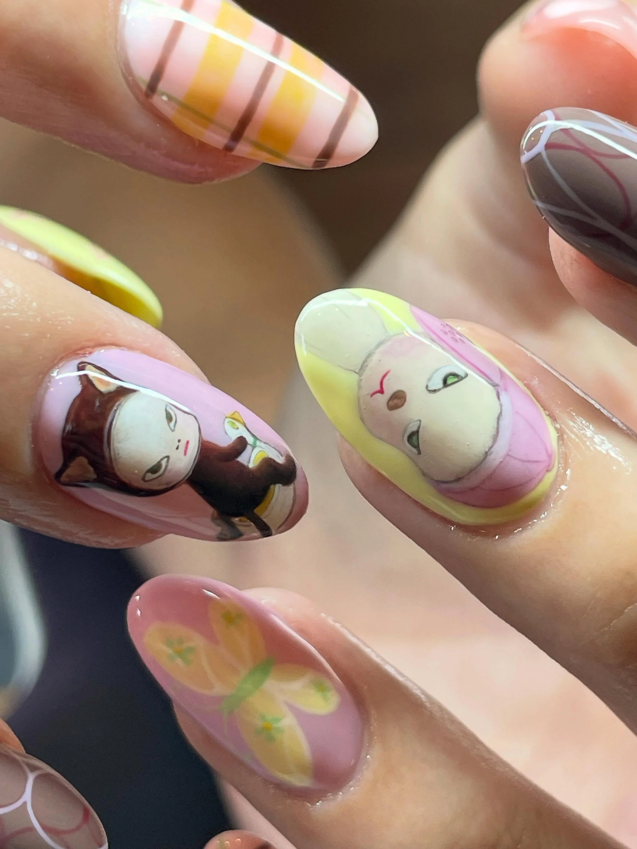 Yoshitomo Nara 💗⭐️

#yoshitomonara #handpaintednailart #patternnails #sandiegonails #sandiegonailart