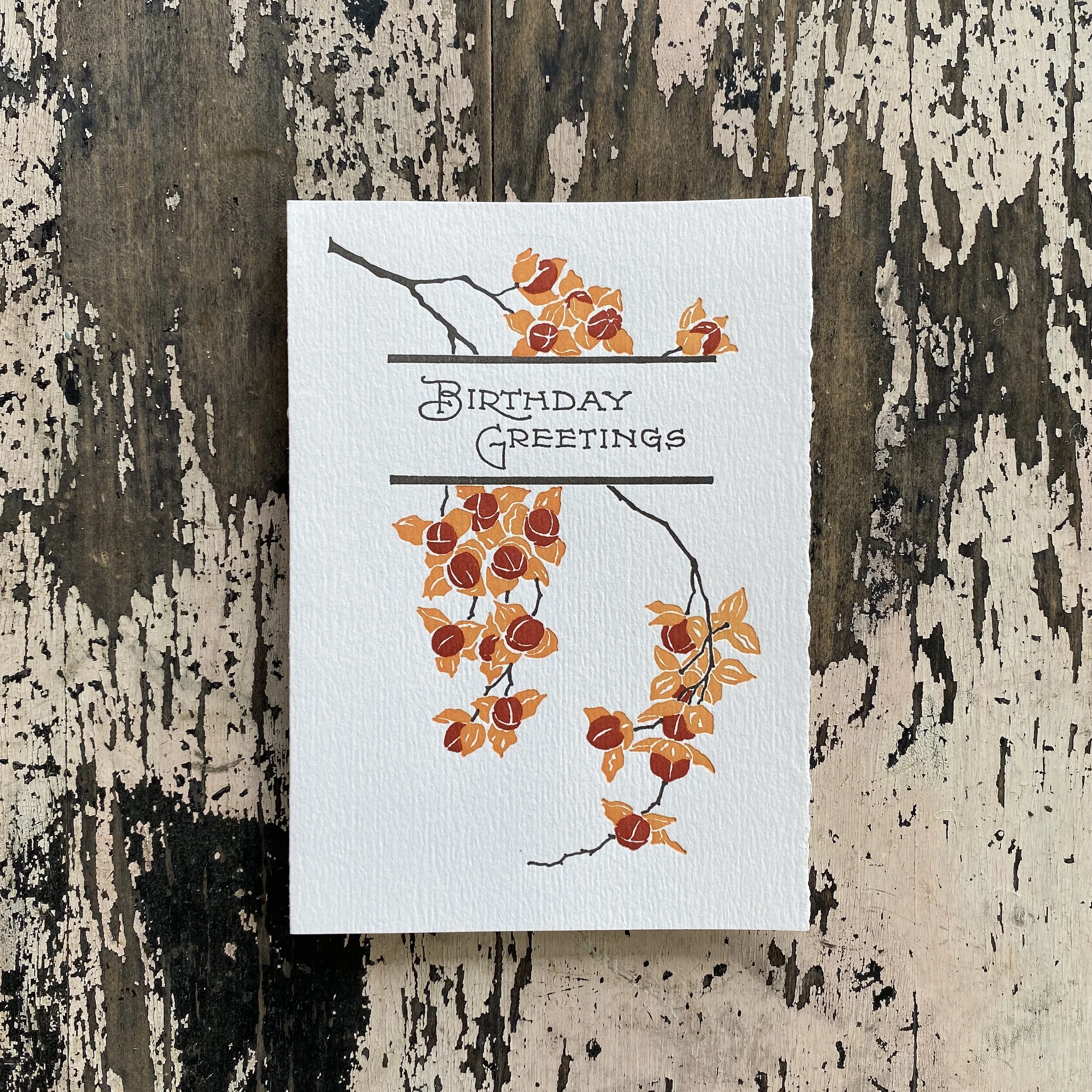 Bittersweet Birthday Greeting Card