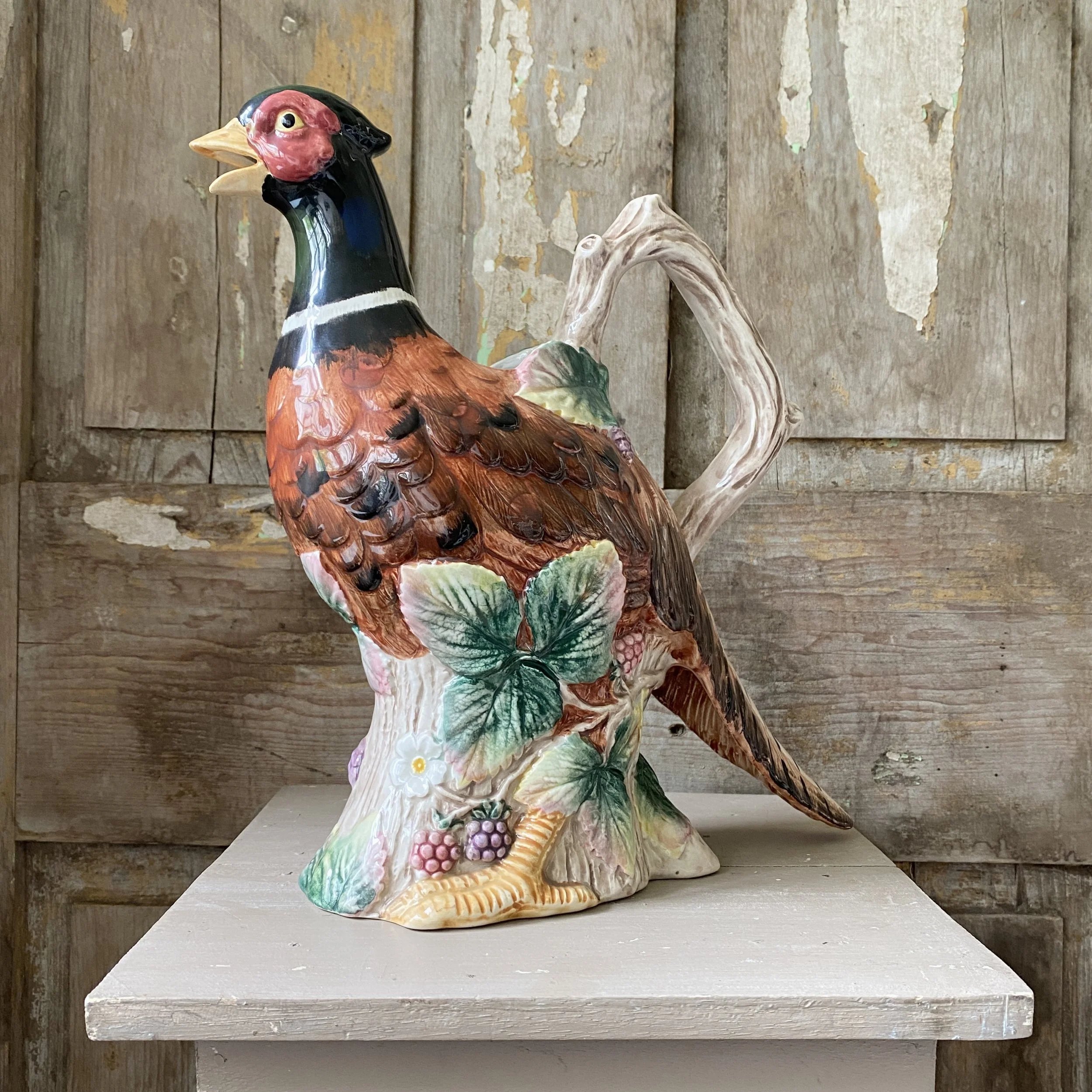 Fitz and Floyd Pheasant Pitcher