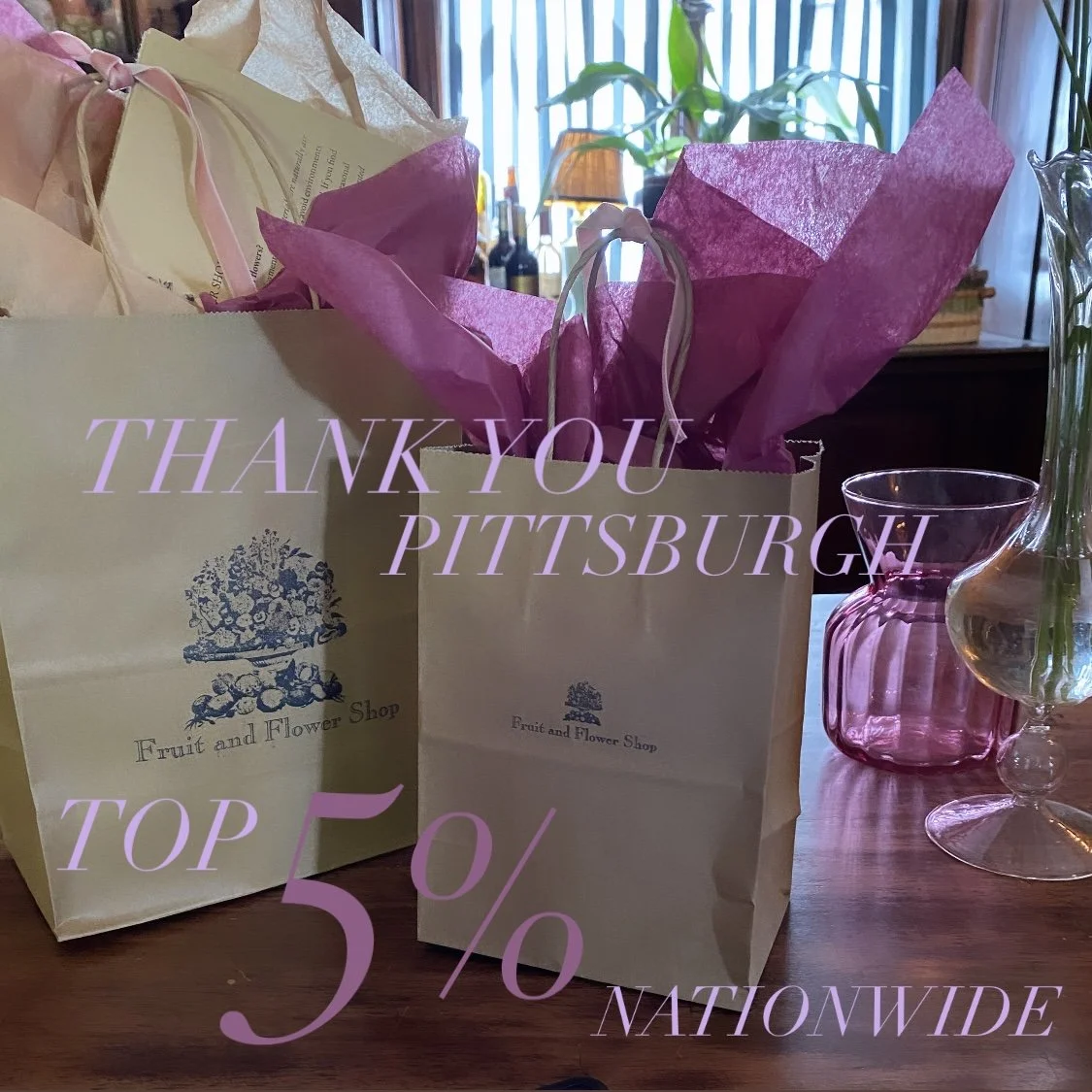 Thank you, Pittsburgh!