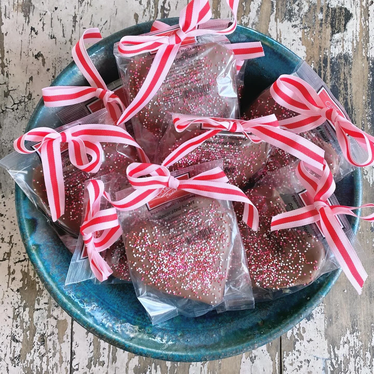 Something for your sweetheart (or sweet tooth)! 

O&rsquo;Shea&rsquo;s Candies was started in 1934 by Thomas and Helen O&rsquo;Shea and is now a fourth-generation chocolate company based in Johnstown, Pennsylvania. 

The family continues to use the s