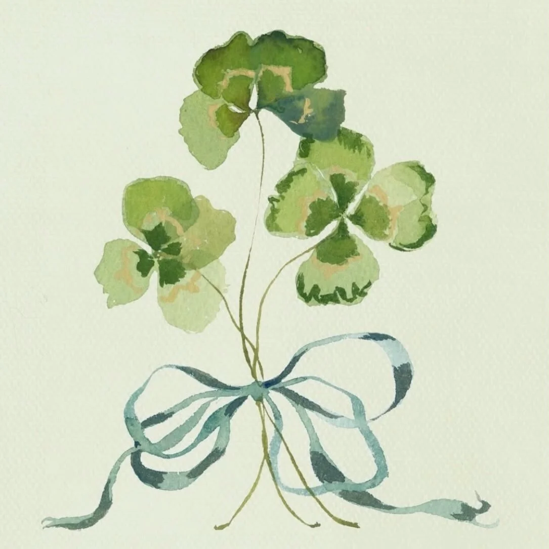 Happiest Saint Patrick&rsquo;s Day! A few shamrocks still available to send locally via @doordash 🍀 

Lovely artwork from the very talented Inslee Fariss @inslee 
.
.
.
#fruitandflower #saintpatricksday #luckoftheirish #oxalis  #shamrock