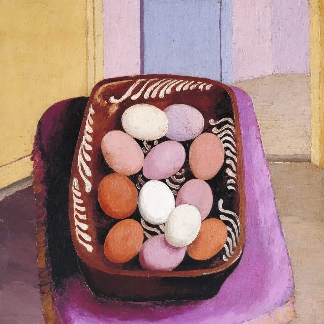 Happy Easter to all who celebrate!

The Eggs, Sir Cedric Morris, 1944 🥚 
.
.
.
#fruitandflower #flowershop #easter #easteregg #britishart