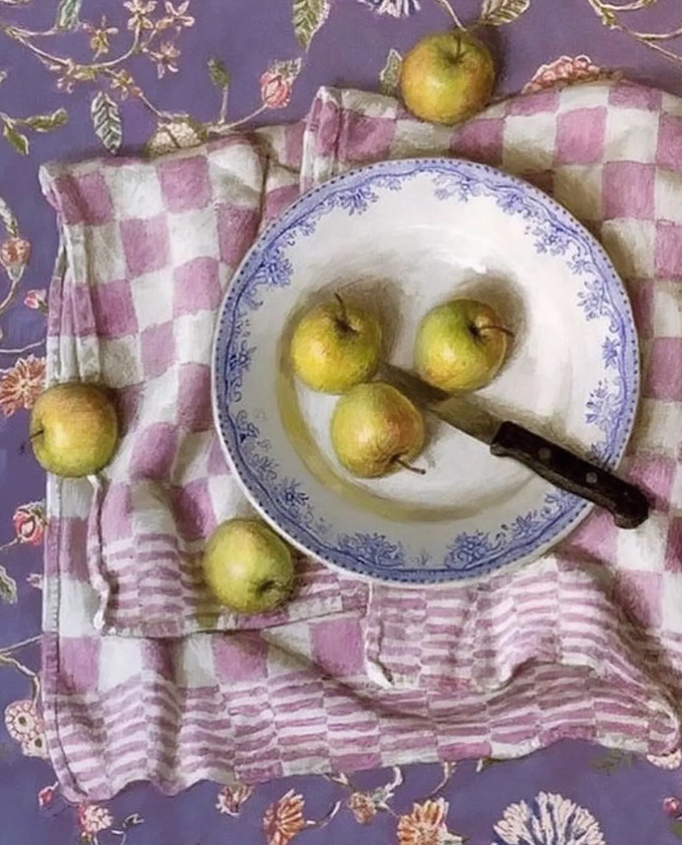 Final day to celebrate Applefest in historic Franklin, PA! In the park until 5 🍏 

Apples by Dutch artist Kenne Gr&eacute;goire, born 1951