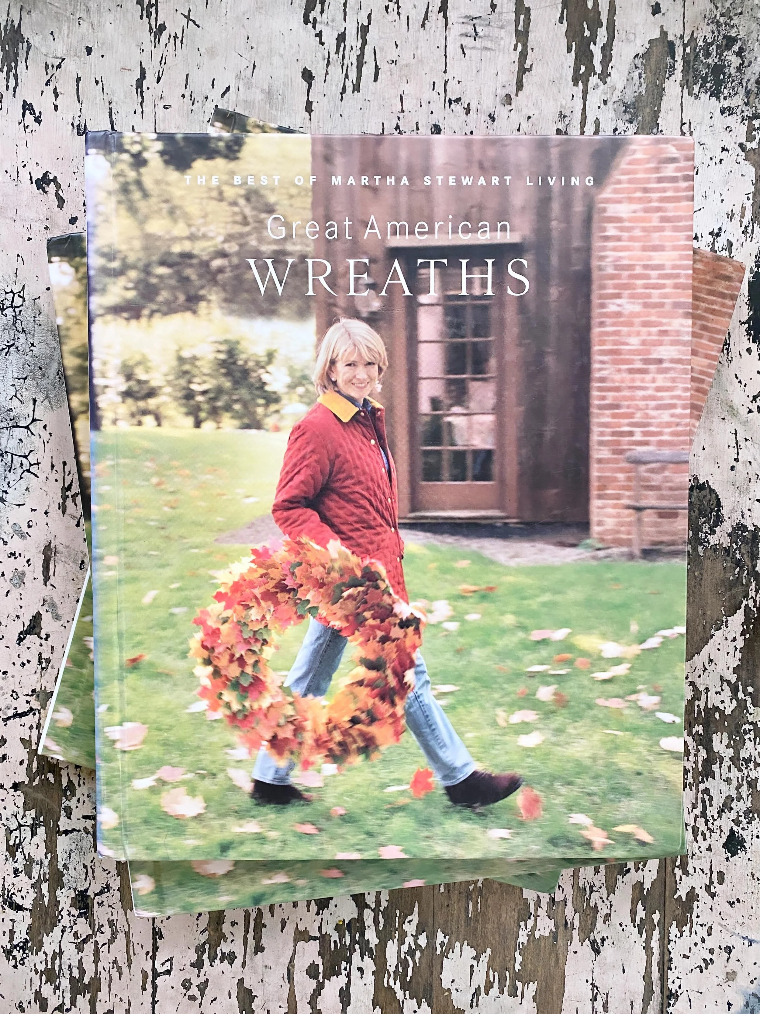 Only two! hardcover copies left of Great American Wreaths - such an inspirational compilation 🍁🎀