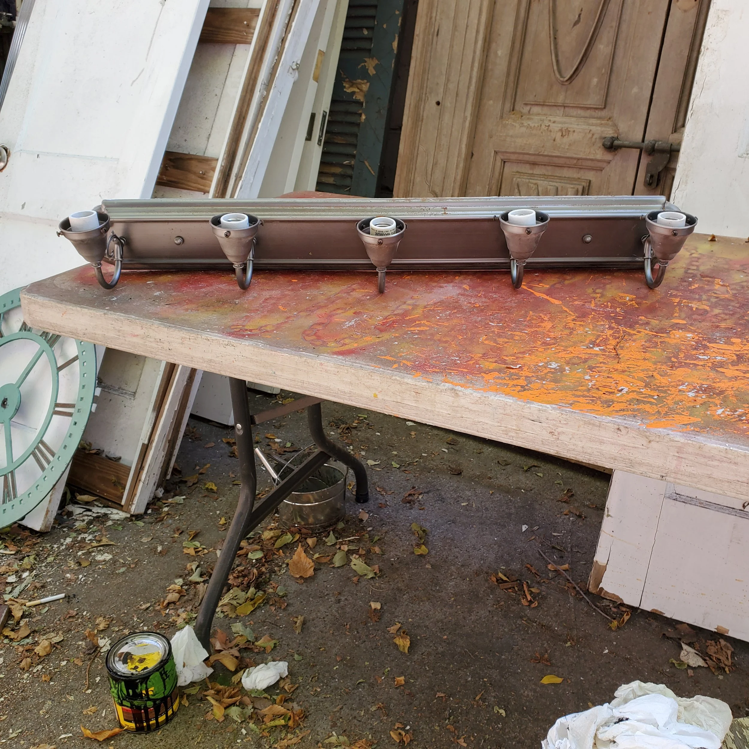 Long Glass Sconce — OrrReed Wrecking Co.