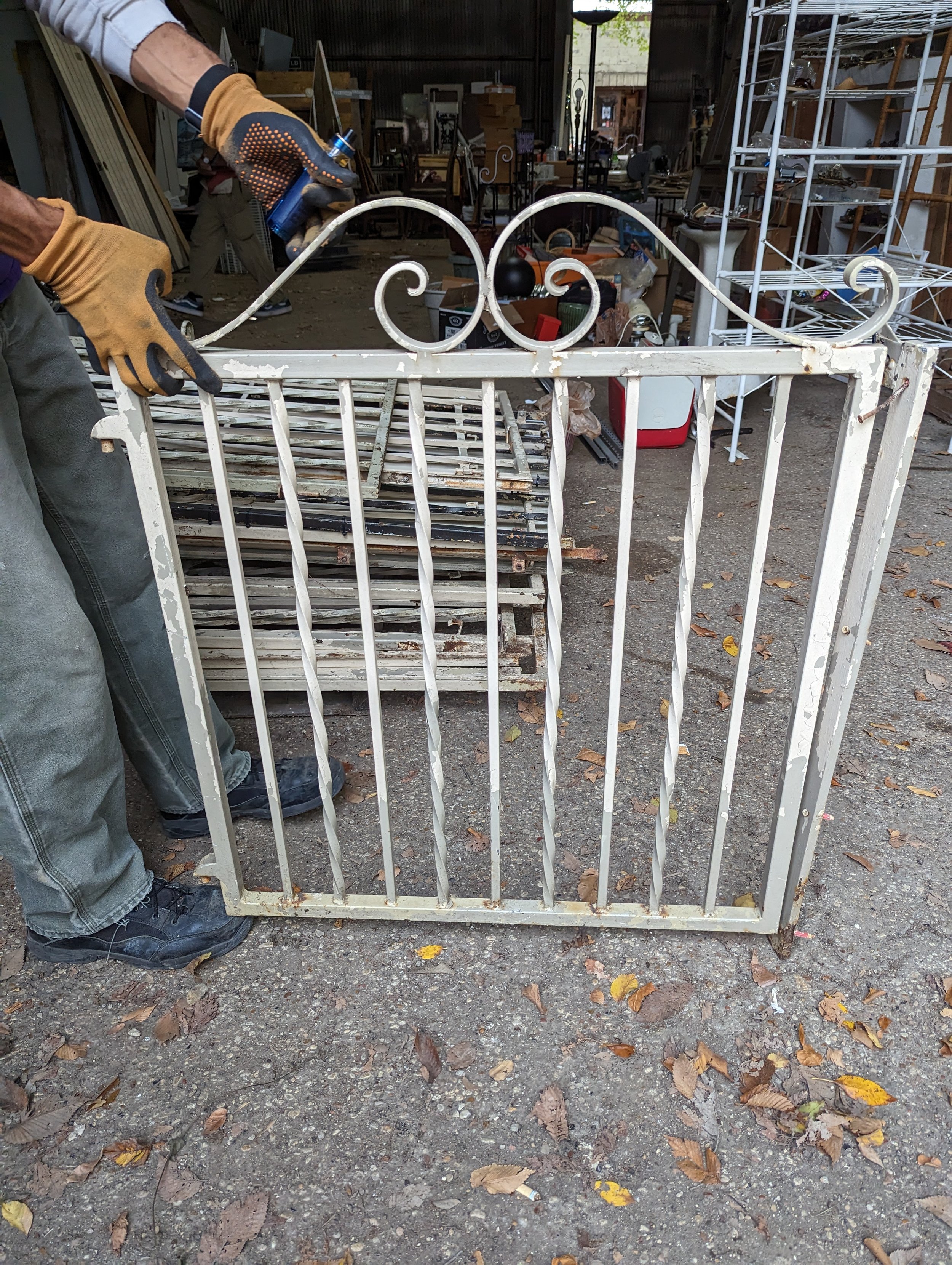 Small Iron Gate — Orr-Reed Wrecking Co.