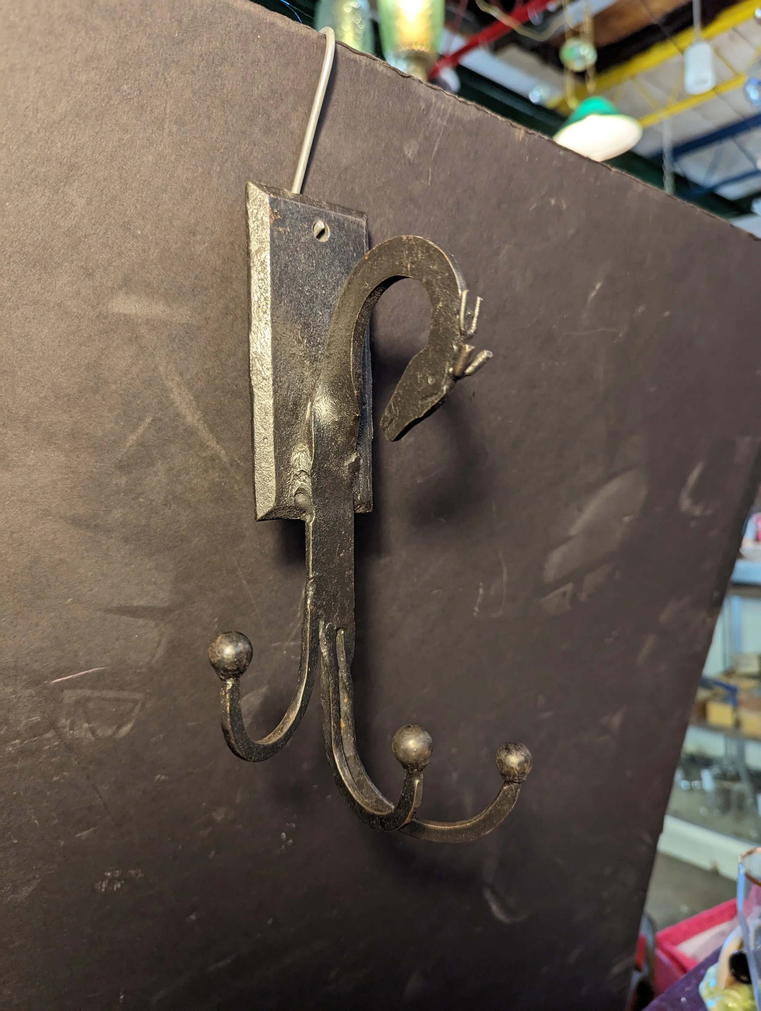 Black French Door Surface Bolt — Orr-Reed
