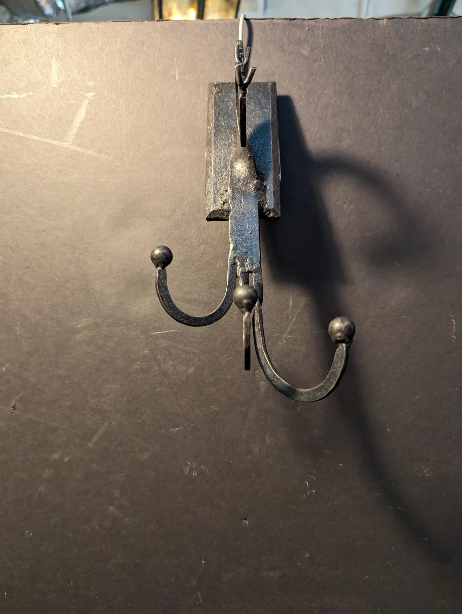 Black French Door Surface Bolt — Orr-Reed