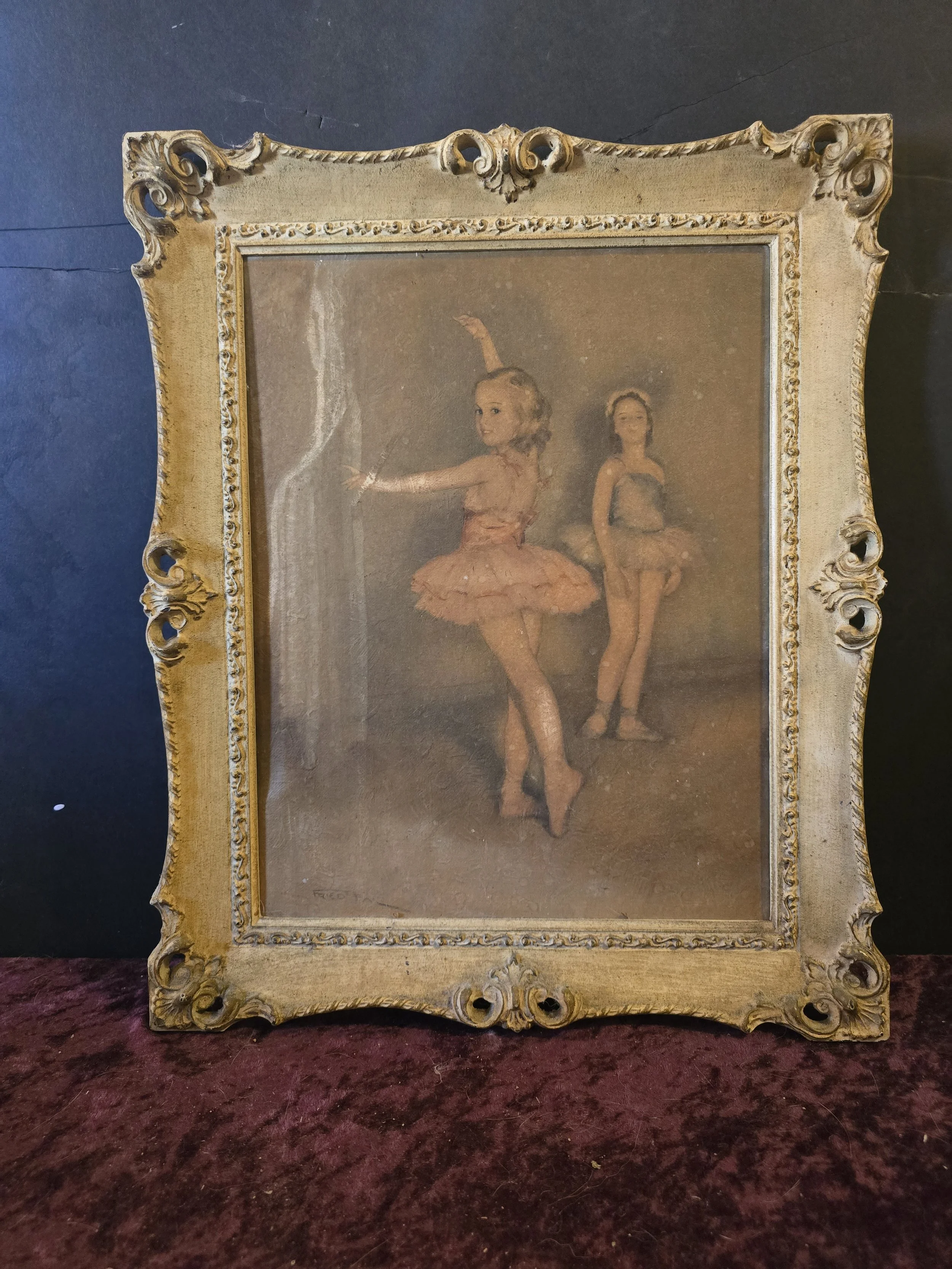 Vintage Windsor Mode Ballerina Art
